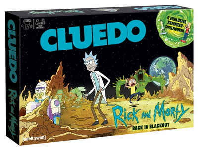 Winning Moves Spiel, Brettspiel Cluedo Rick and Morty