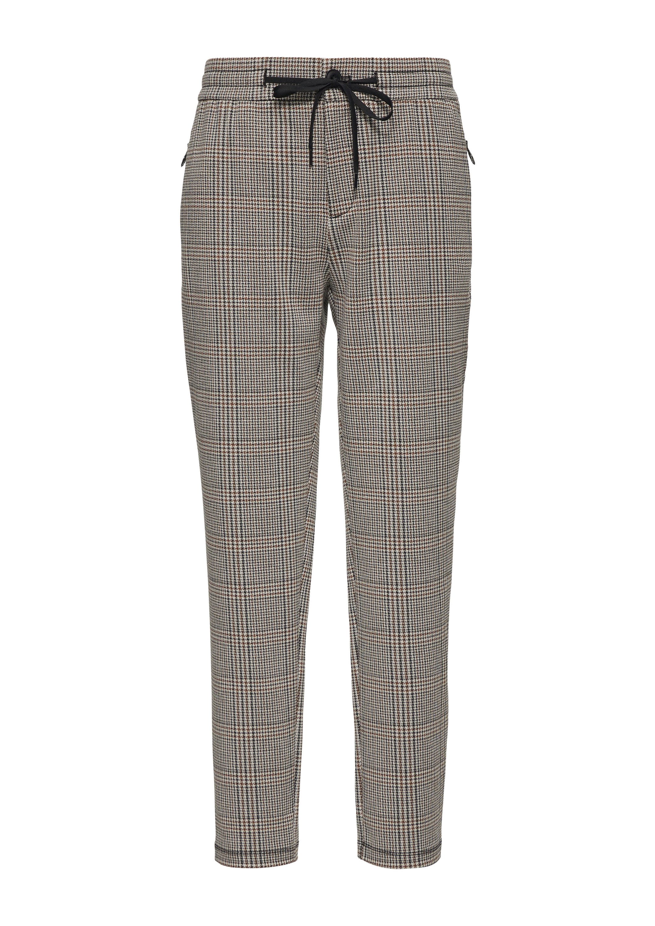 s.Oliver Chinos Hose Karierte Jogg Pants günstig online kaufen