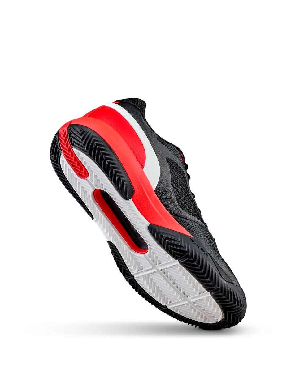 Wilson Rush Pro 5.0 Clay/Sandplatz schwarz/rot/weiss Herren Tennisschuh