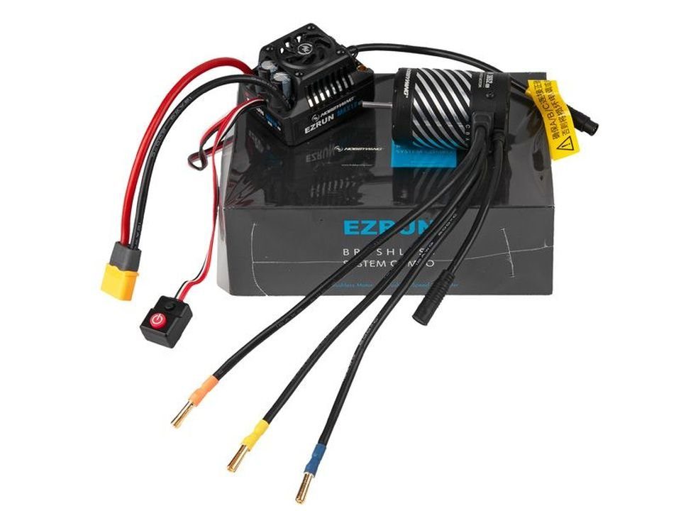 Hobbywing Hobbywing Ezrun MAX10 G2 80A Combo mit 3652SD-4100kV 3,175 Welle RC-Fernsteuerung