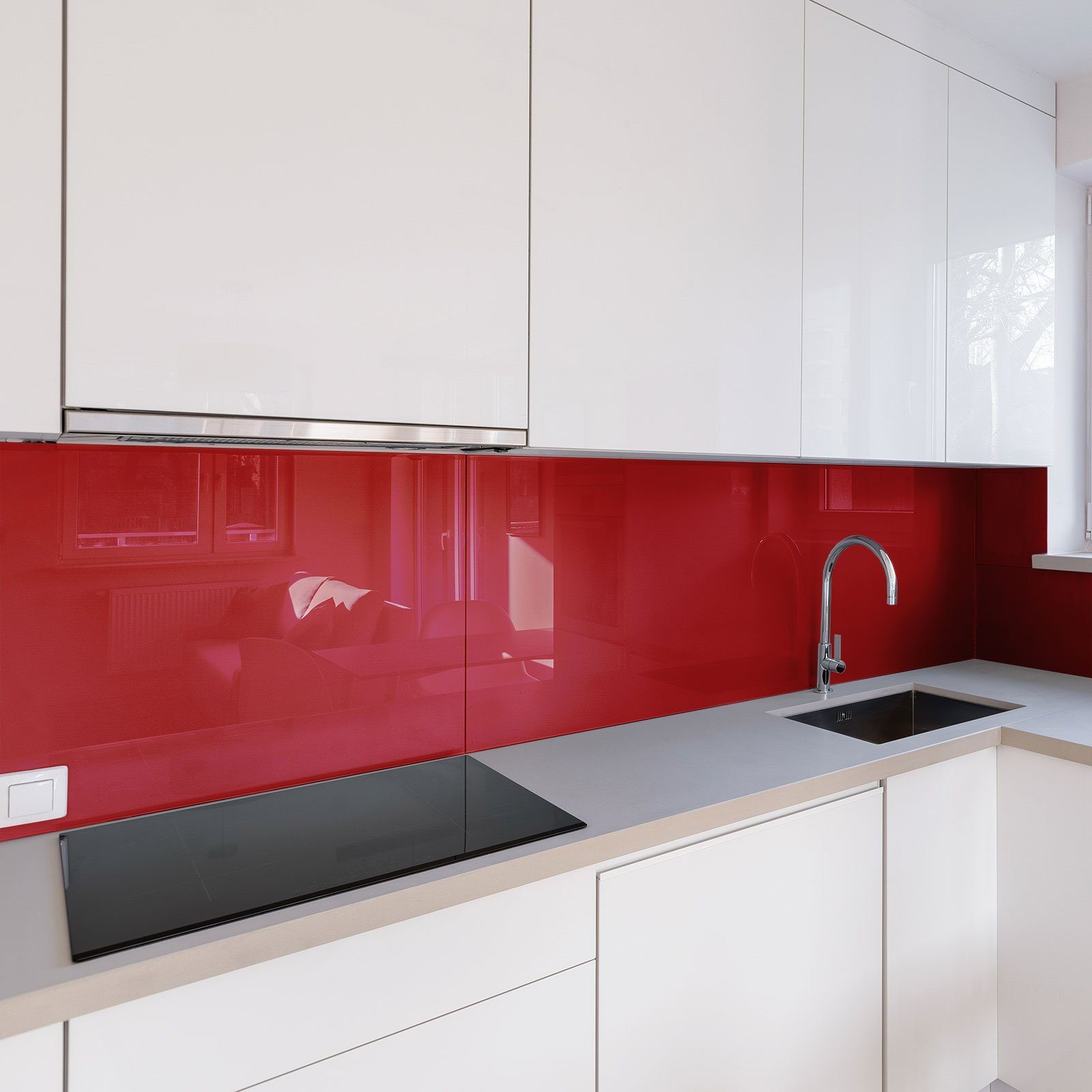 Karat Glas Farbige Acrylglasplatten, 3 6 oder Größen, in & Rot matt erhältlich Farben mm, Vielfältige Anwendung, 2 Transparent