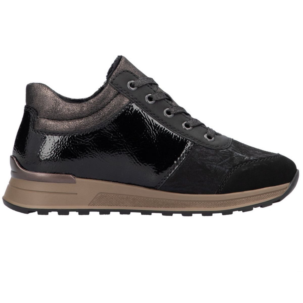 Rieker N1407-00 Schnürschuh günstig online kaufen
