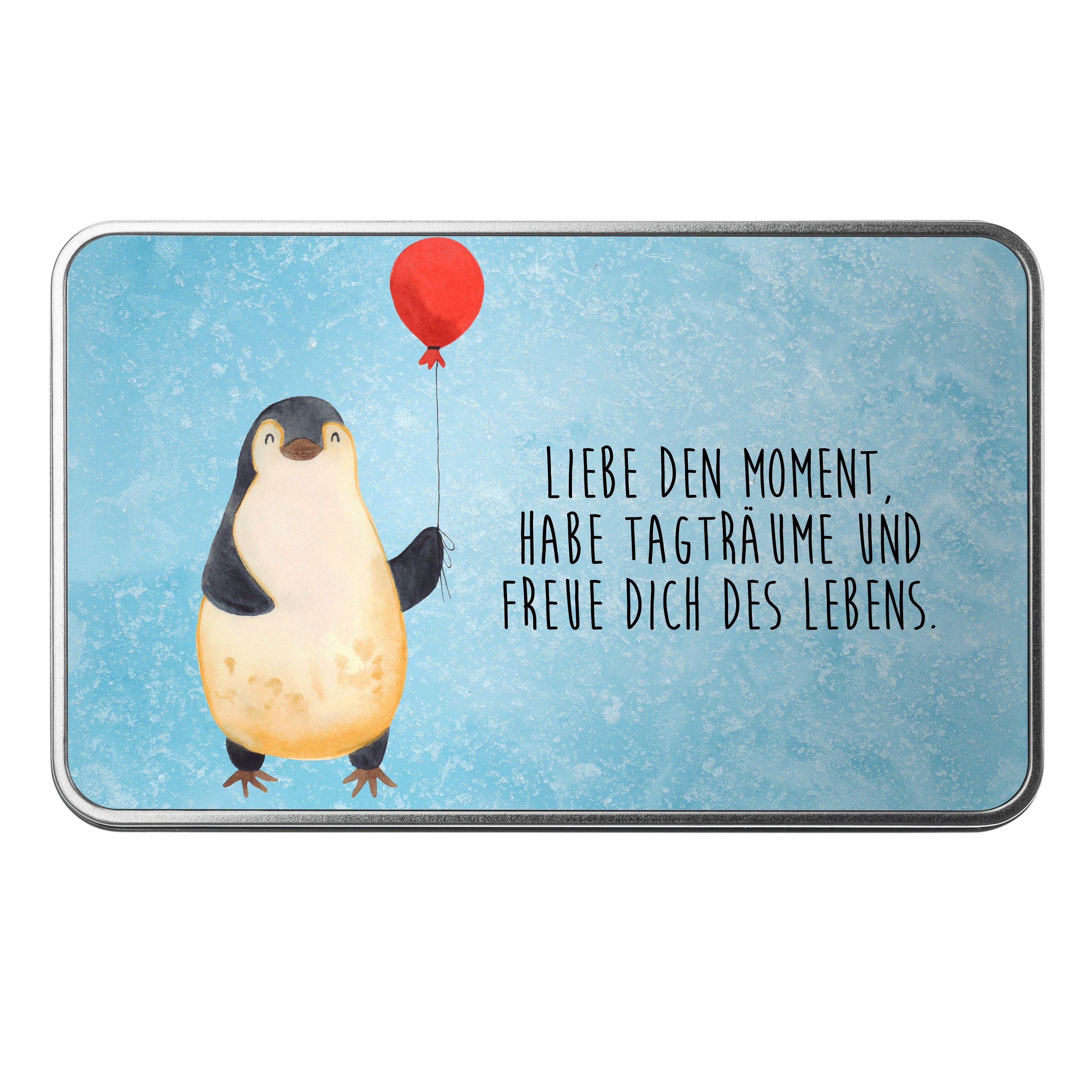 Mr. & Mrs. Alum Luftballon - Dose Vorratsbox, Eisblau Metalldose, St) Panda (1 Geschenk, - Pinguin