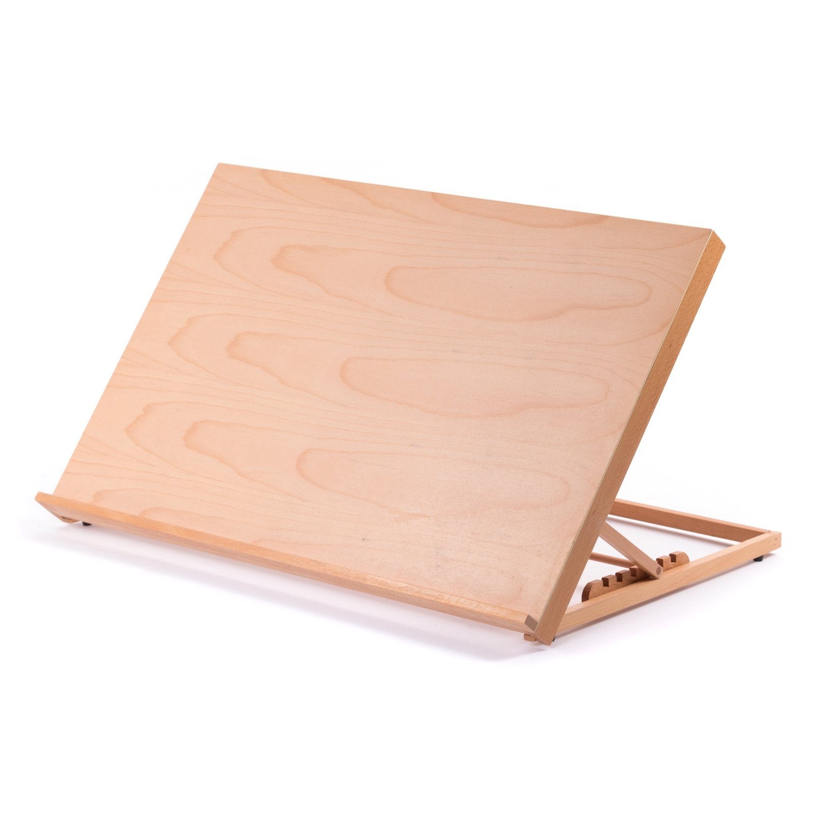 DESIGN DELIGHTS Tischstaffelei Zeichentisch DIN A3 "WORKSTATION", Buchenholz, Tischstaffelei