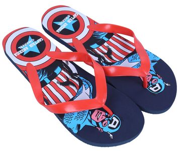 Sarcia.eu Dunkelblaue Flip-Flops für Herren CAPTAIN AMERICA Marvel 40-41 EU Pantolette