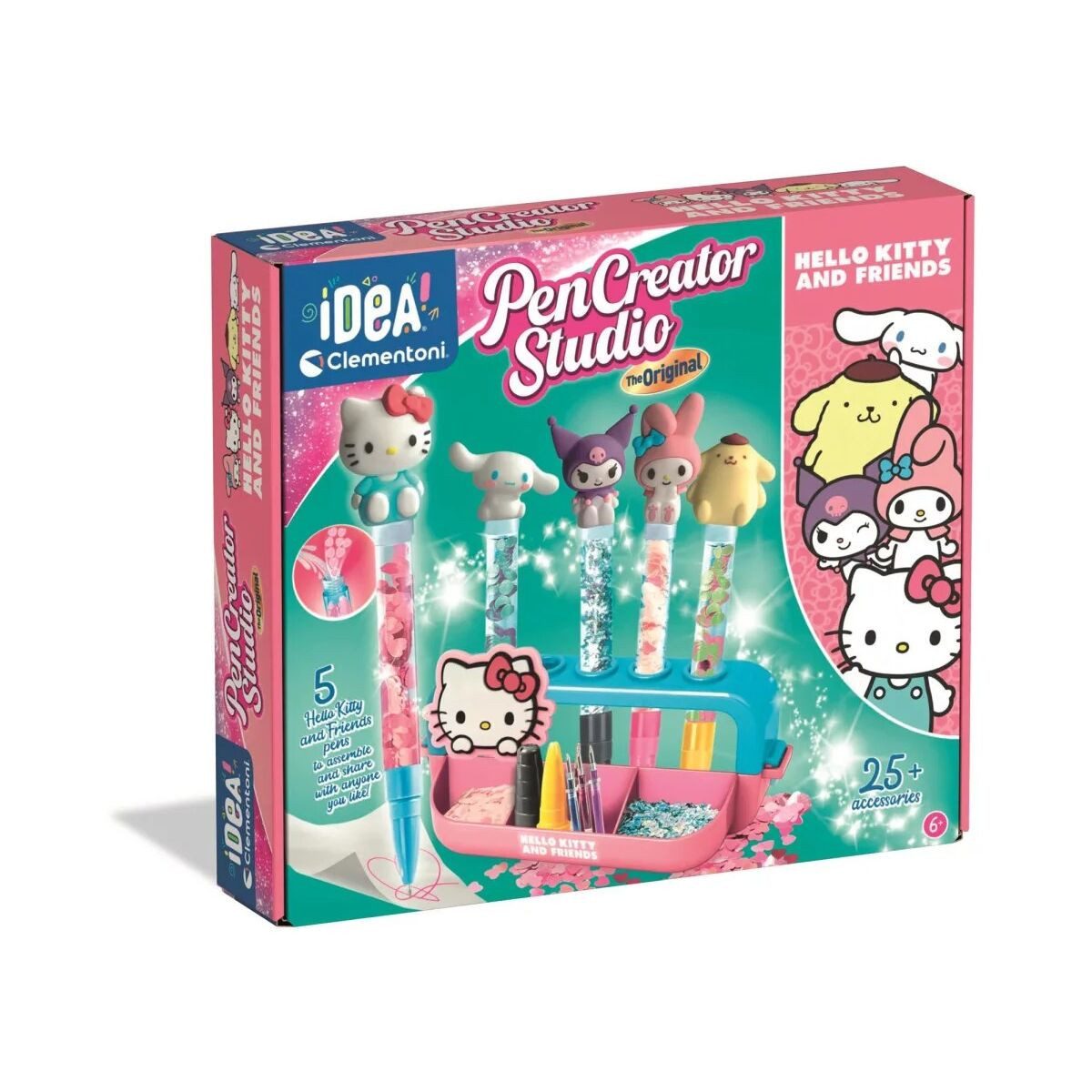 Hello Kitty Kreativset Hello Kitty Friends Stiftmach-Set Clementoni