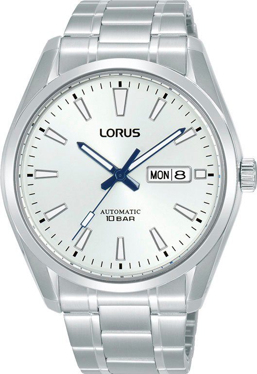 Lorus Analog Automatico Uomo 32025150: Orologio Impermeabile 10 Bar Con Cinturino In Metallo