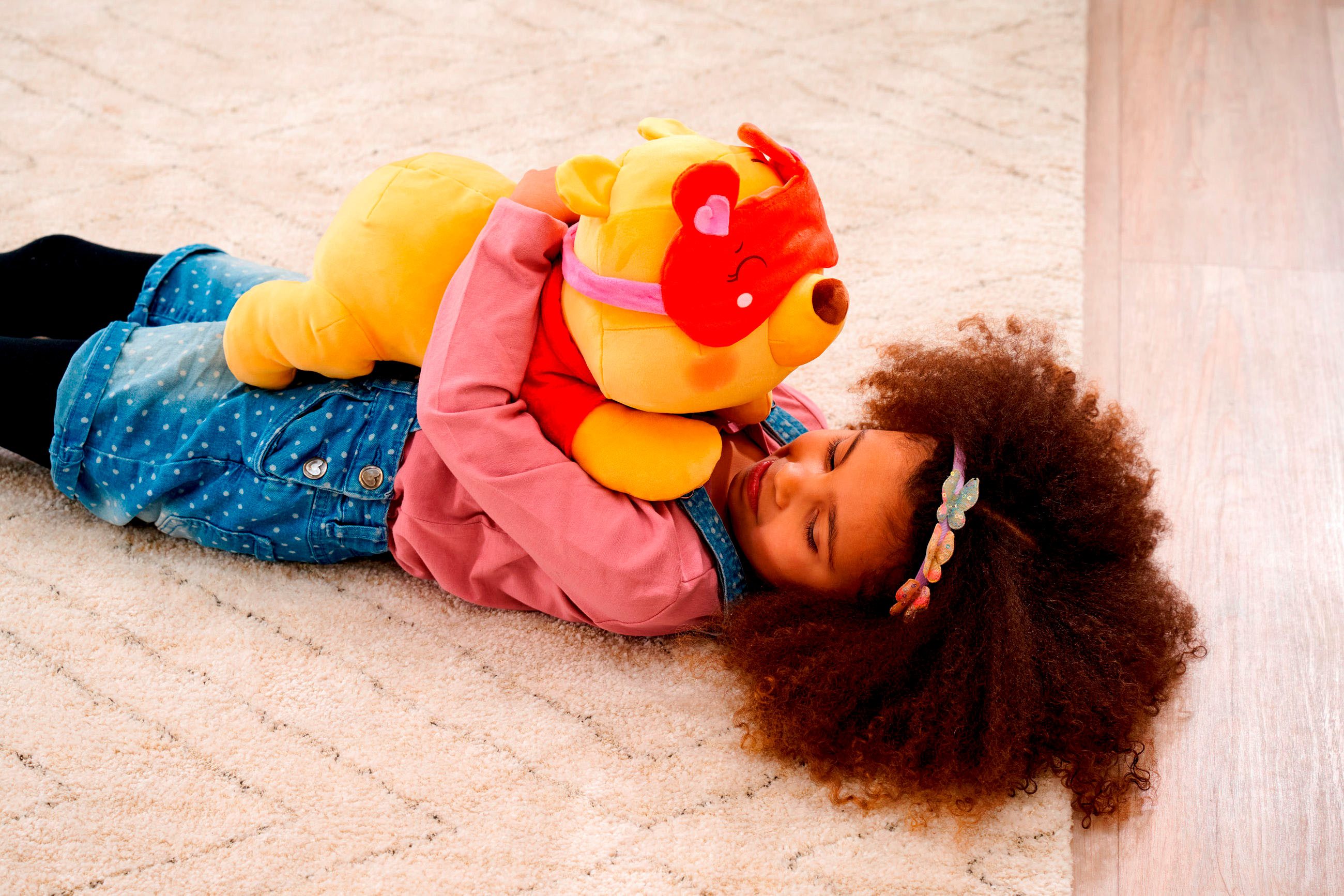 SIMBA Kuscheltier Disney Snuglets, Wellbeing Pooh 40 cm