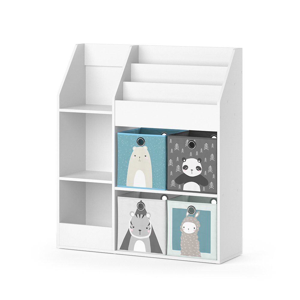 Vicco Bücherregal Luigi, Weiß, 100.4 x günstig online kaufen