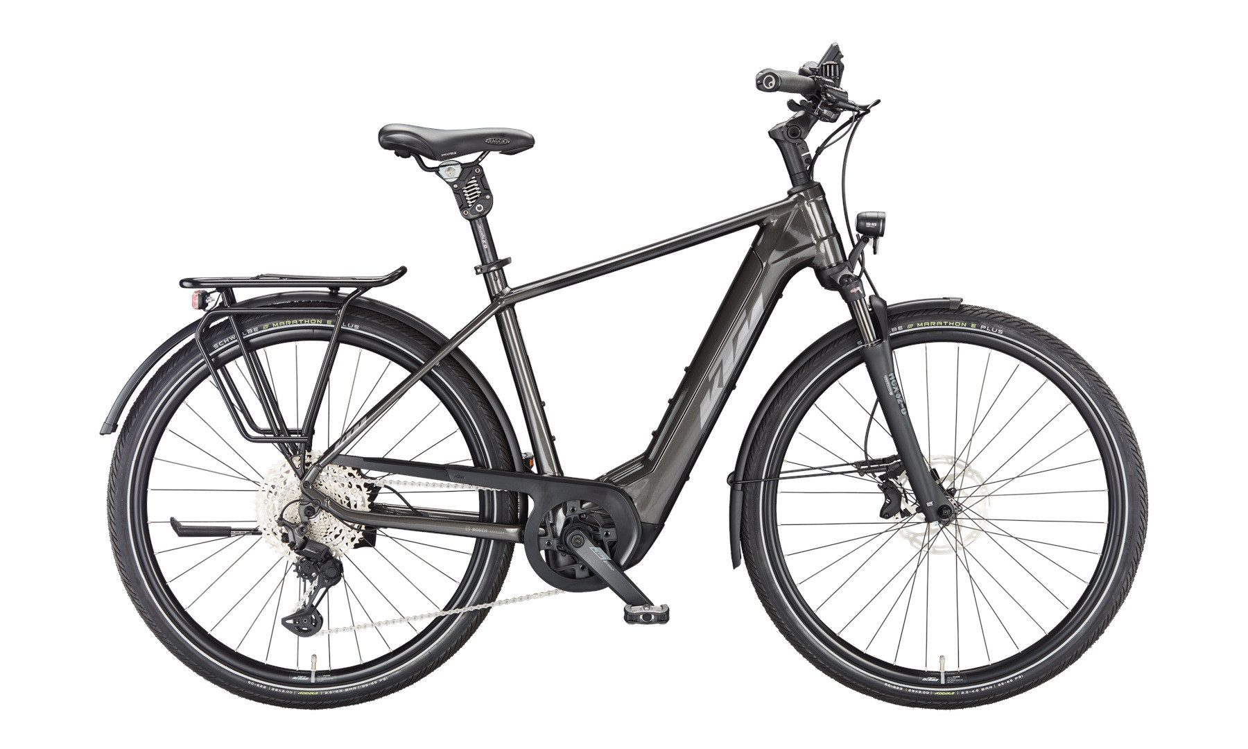 KTM E-Bike KTM Macina Style XL 750 Wh Herren grau 2025, 11 Gang Shimano Deore XT M8130-11 LG shadow+, Kettenschaltung, Bosch Performance Line CX smart System, 750 Wh