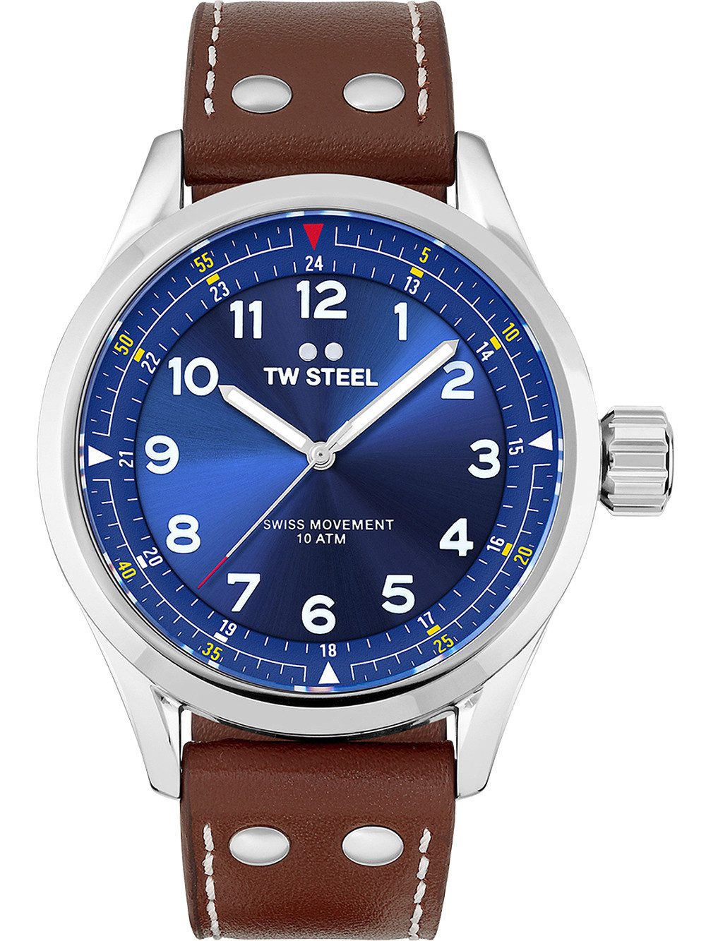 TW Steel Quarzuhr TW-Steel SVS102 Volante Herren 45mm 10ATM TW-Steel SVS102 Volante Herren 45mm 10ATM
