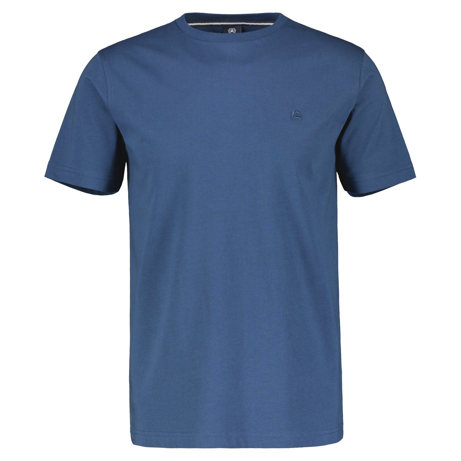 LERROS T-Shirt Logoprägung an der blue storm Brust