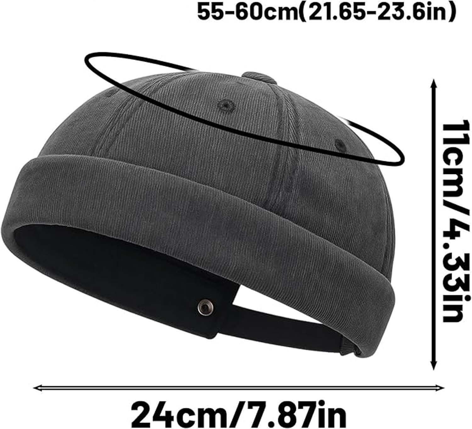Cachito Dockermütze Dockermütze Herren, Seemannsmütze, Brimless Caps