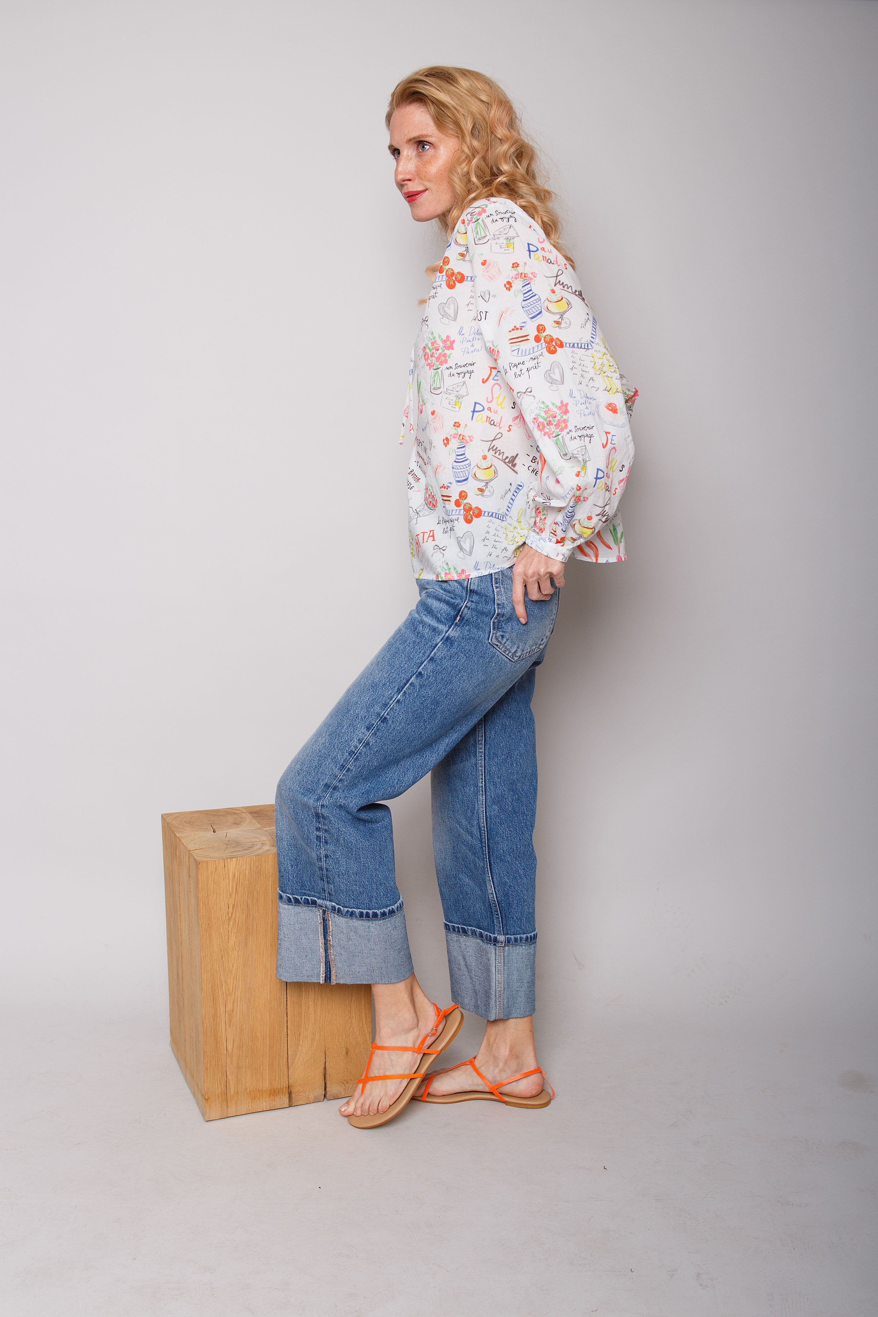 Emily Van Den Bergh Langarmbluse