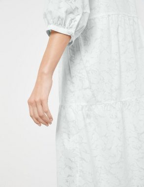 GERRY WEBER Midikleid A-Linien-Kleid mit Ausbrenner-Effekt