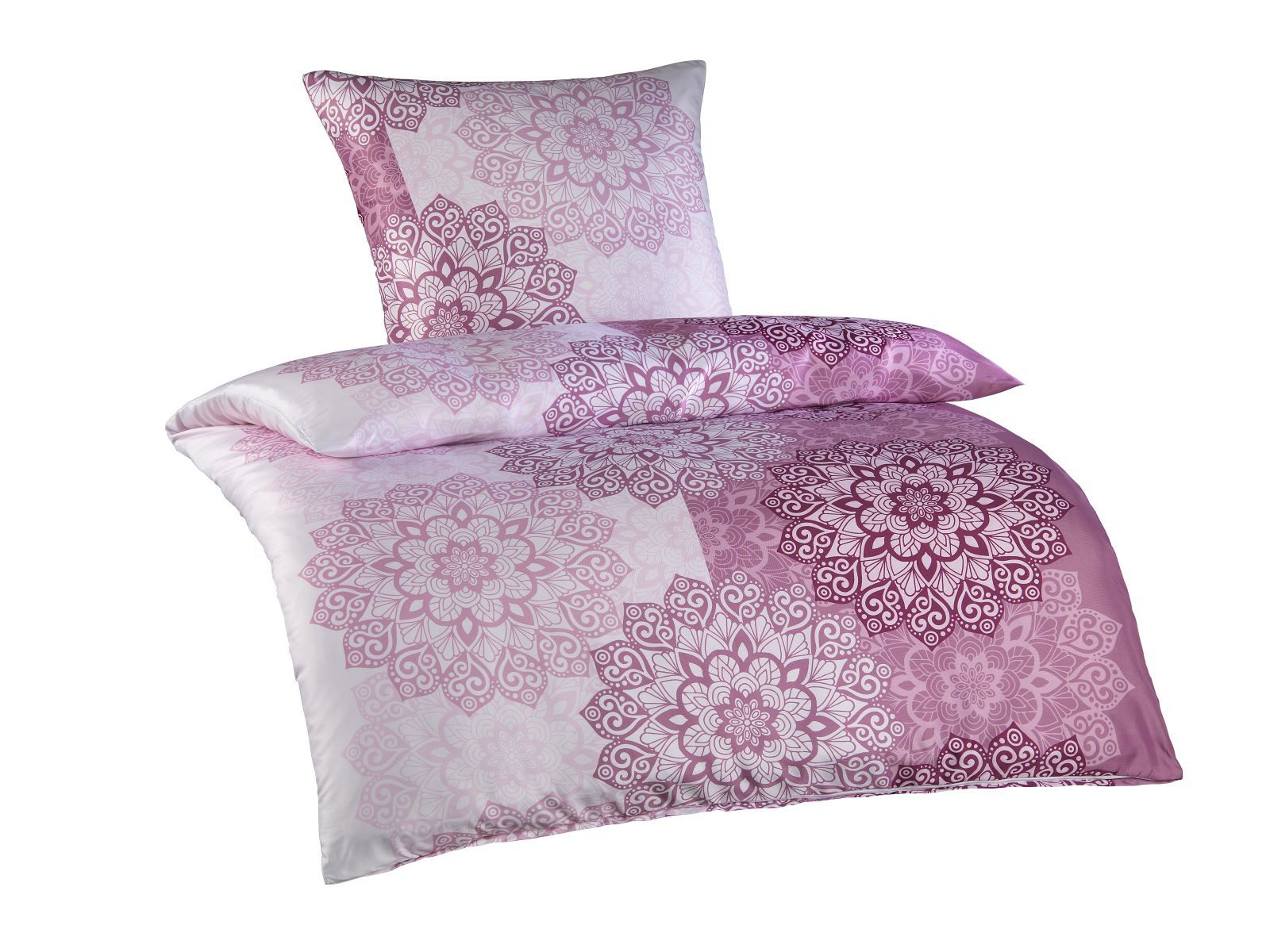 Optidream Bettwäsche microfaser bettwäsche 135x200 lila, günstig online kaufen