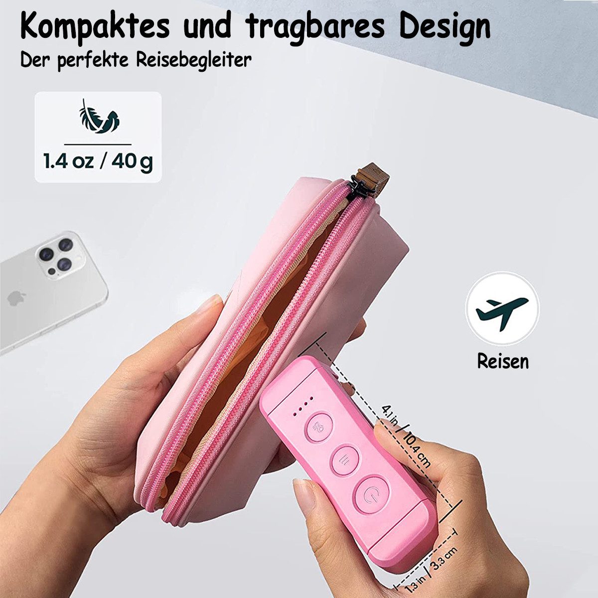 KINSI LED Klemmtischleuchte LED-Leselicht, Mini-Leselicht Buch, 5 Helligkei günstig online kaufen