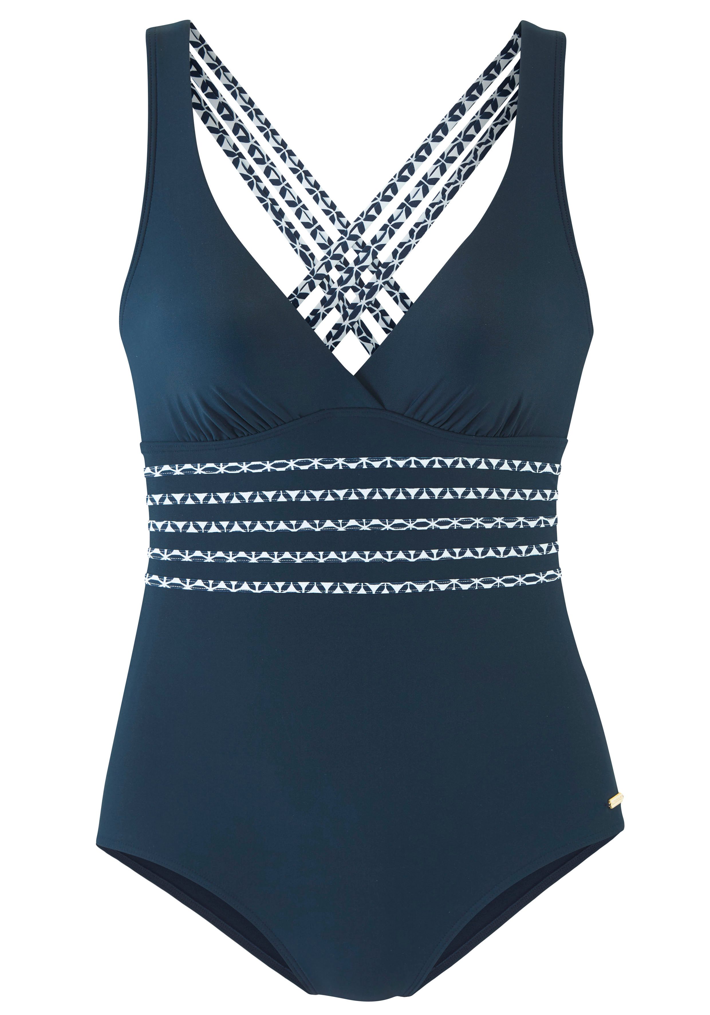 Sunseeker Badeanzug Blossom mit bedruckten Details günstig online kaufen