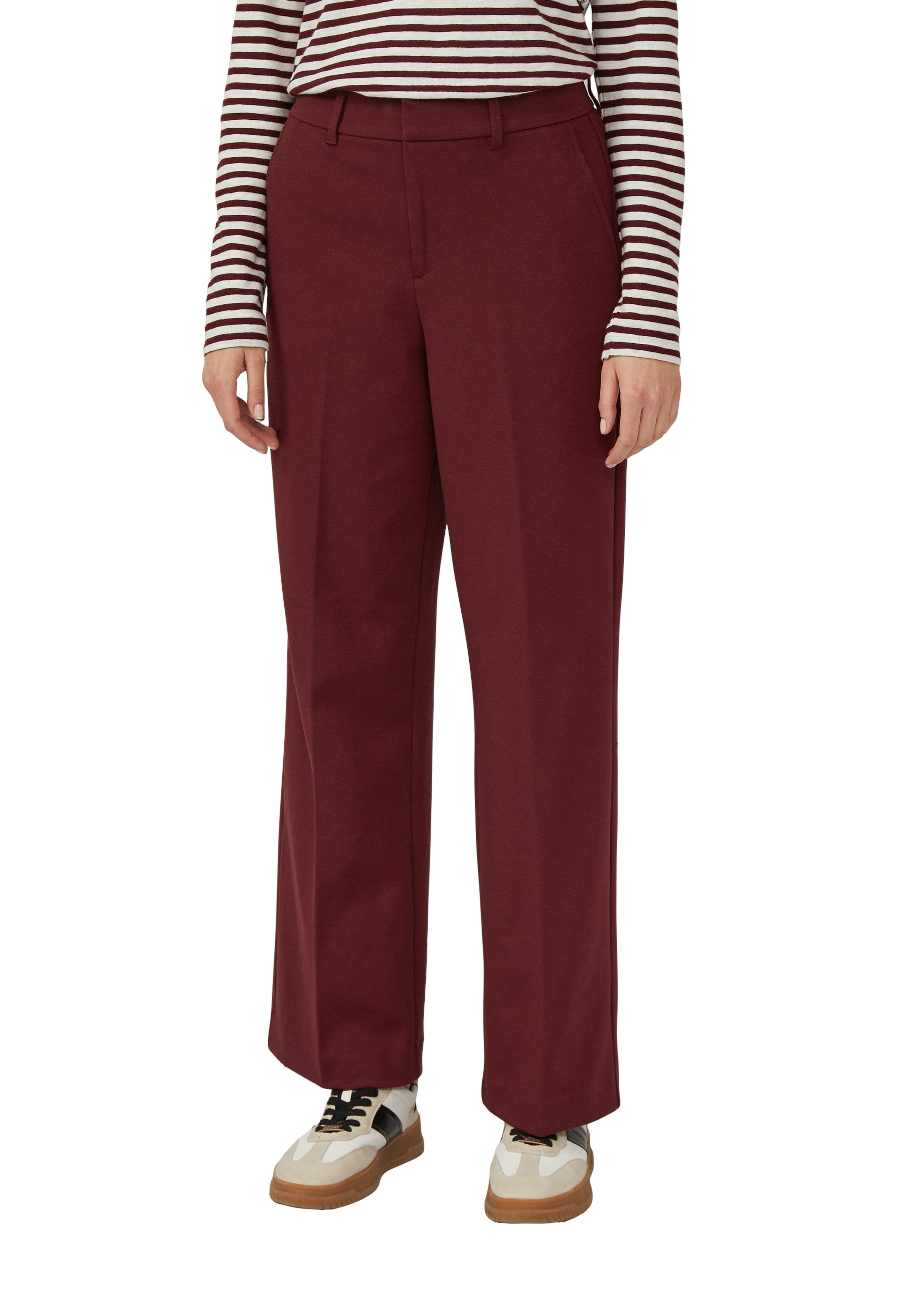 s.Oliver Jerseyhose aus Struktur-Jersey günstig online kaufen