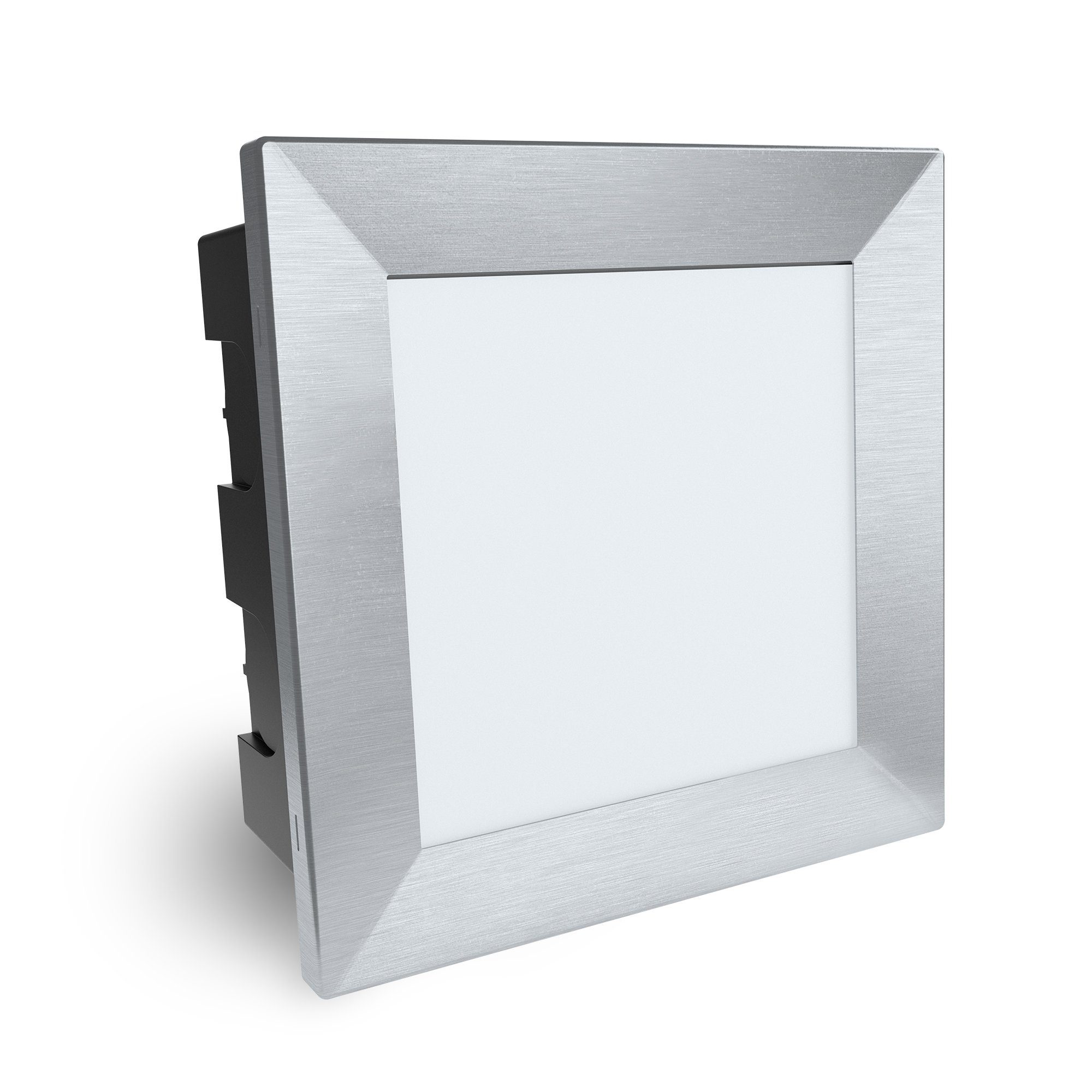 SSC-LUXon LED Wandleuchte Grosser LED Treppen Einbaustrahler Piko-LQ Aussen IP65 warmweiss 3,5W, Warmweiß