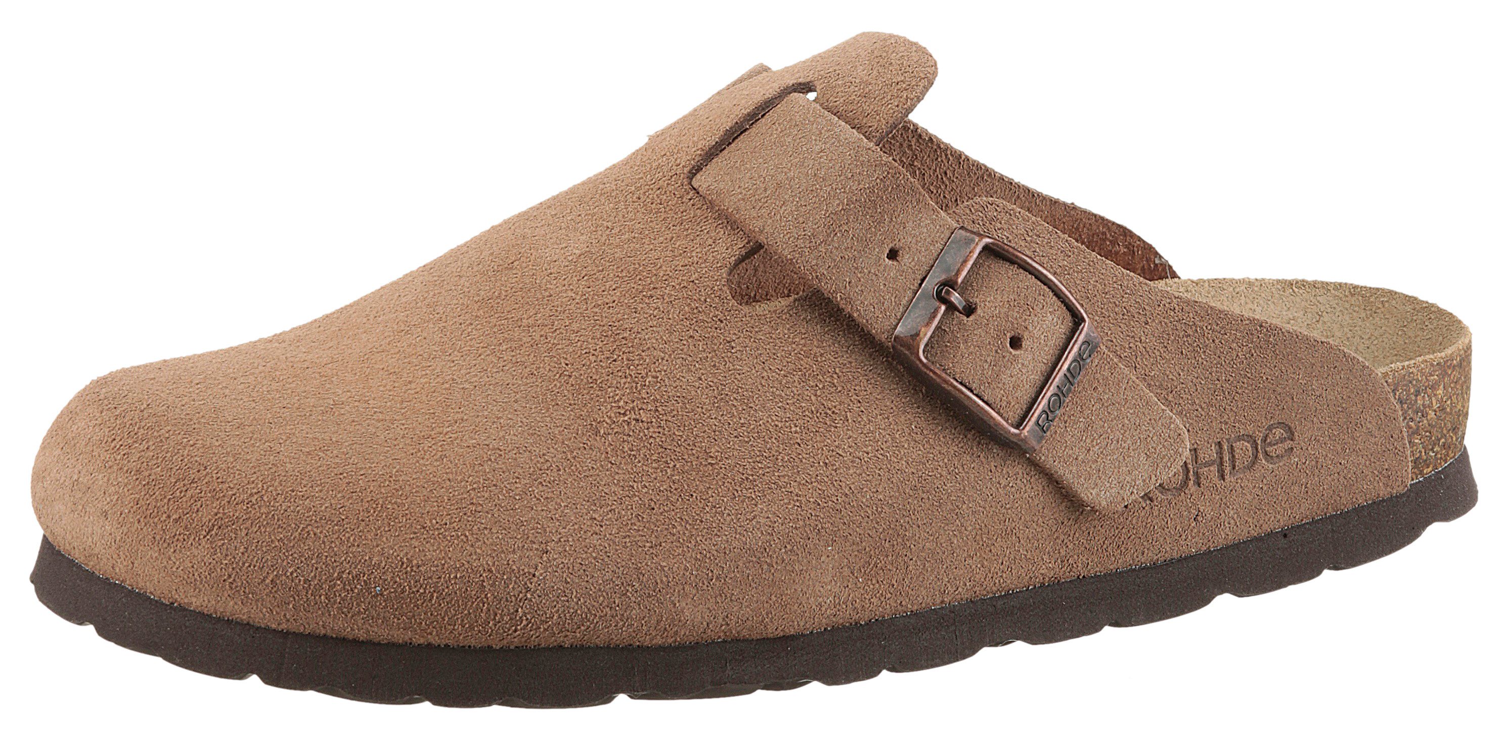 Rohde ALBA Clog Mules, Hausschuh mit leichter Laufsohle in Weite G günstig online kaufen