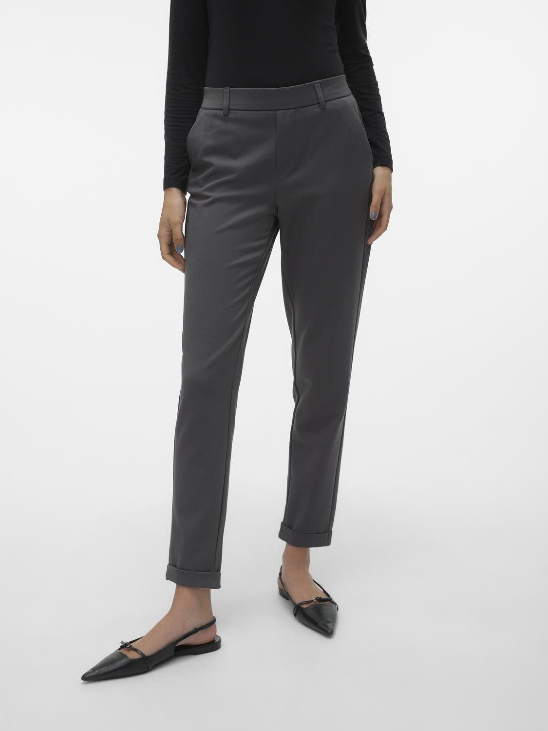 Vero Moda Anzughose VMMAYA MR LOOSE SOLID PANT