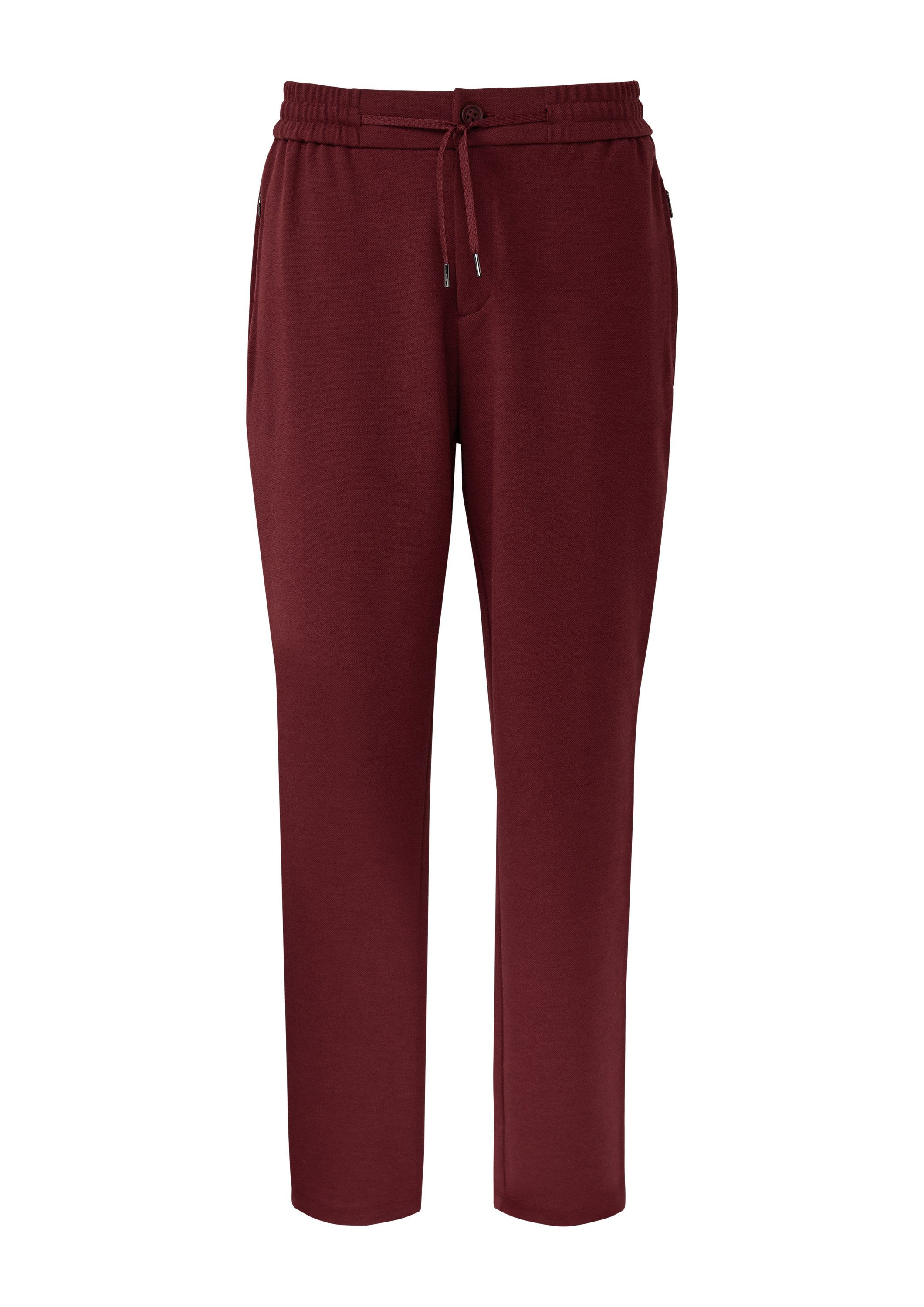 s.Oliver Chinos Hose Jogpants aus Struktur-Jersey günstig online kaufen