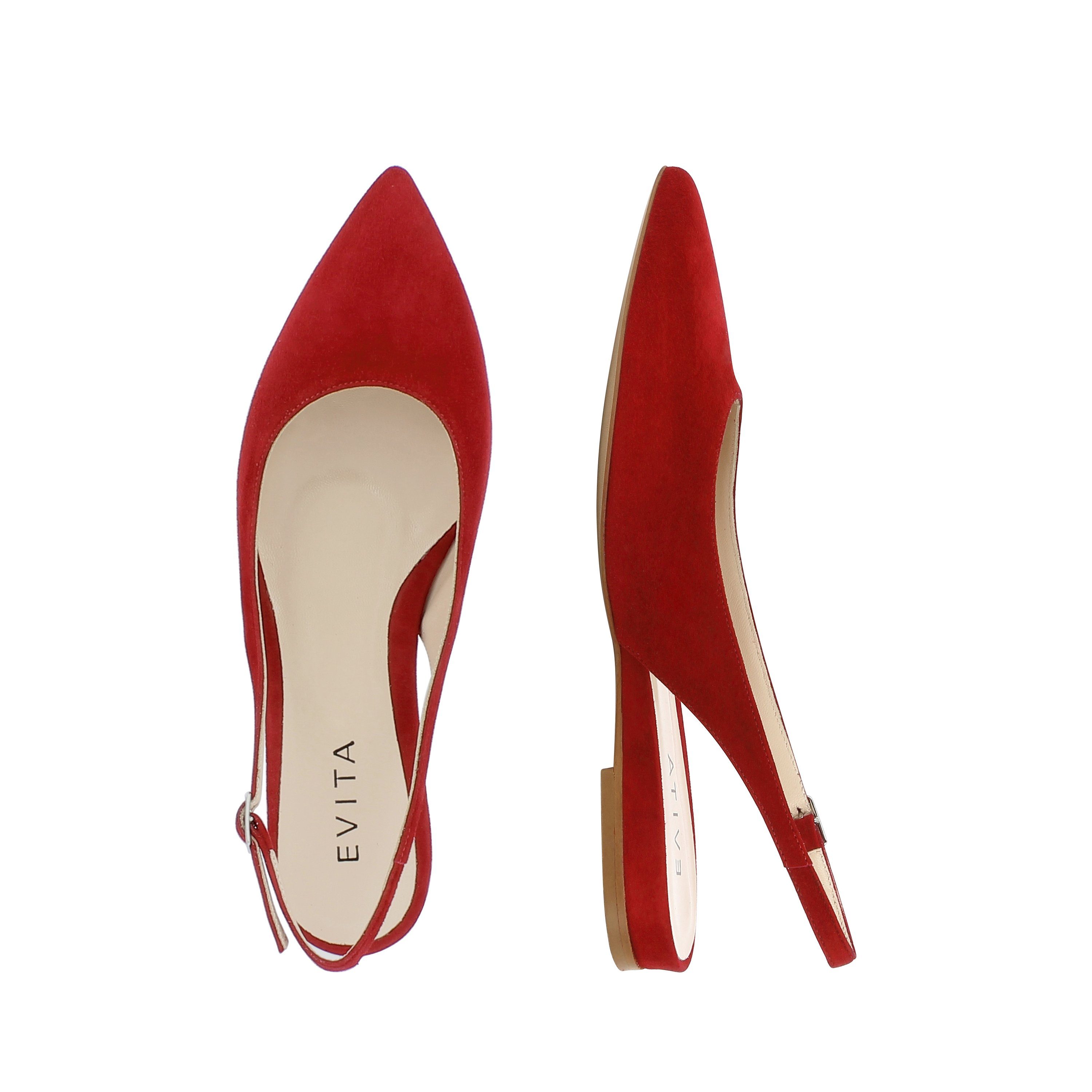 rot Slingpumps FRANCA Evita