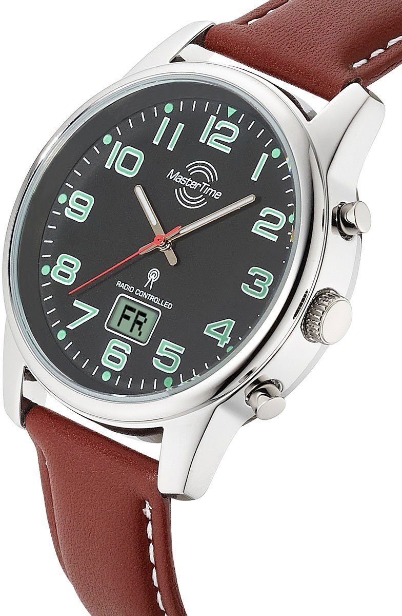MASTER TIME Funkuhr Super Power MTGA-10426-22L, Armbanduhr, Quarzuhr, Herre günstig online kaufen