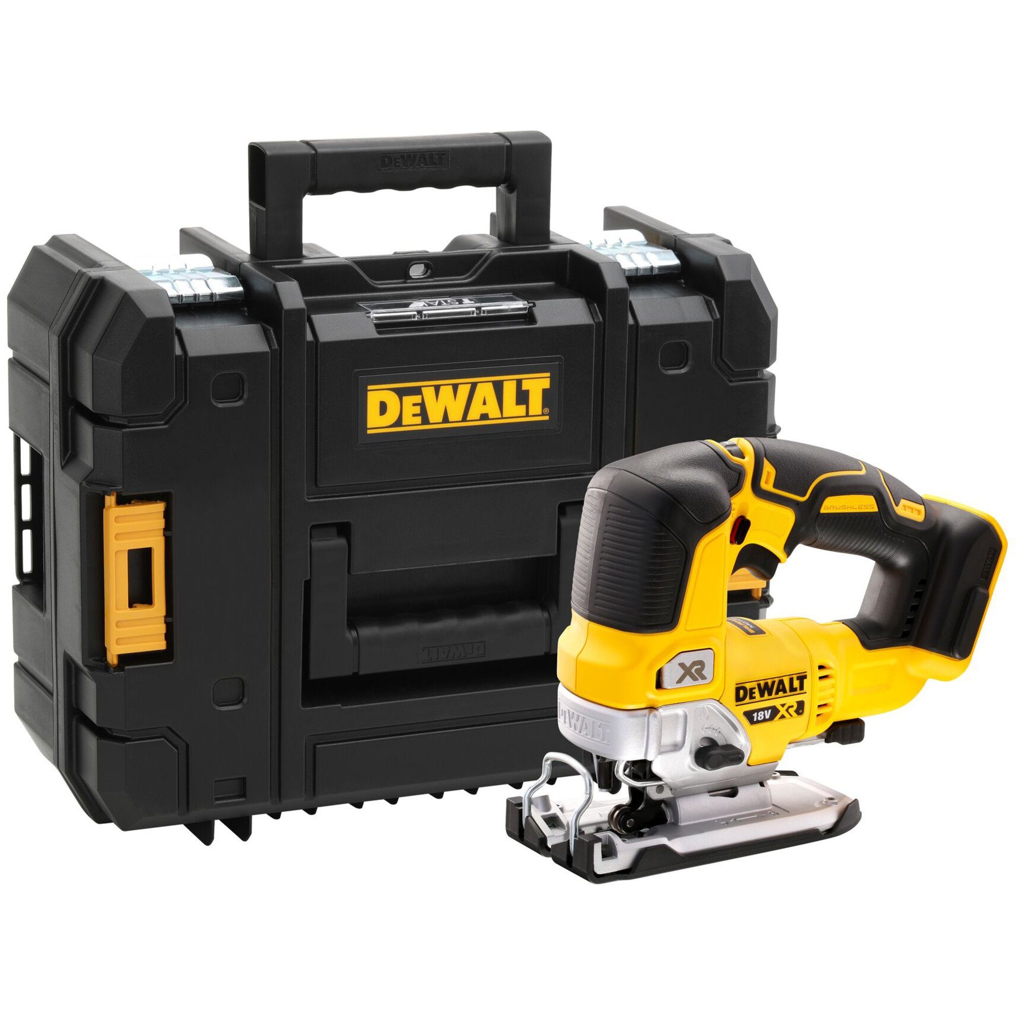 DeWalt Stichsäge DEWALT Akku-Stichsäge DCS334NT, 18Volt, (ohne Akku
