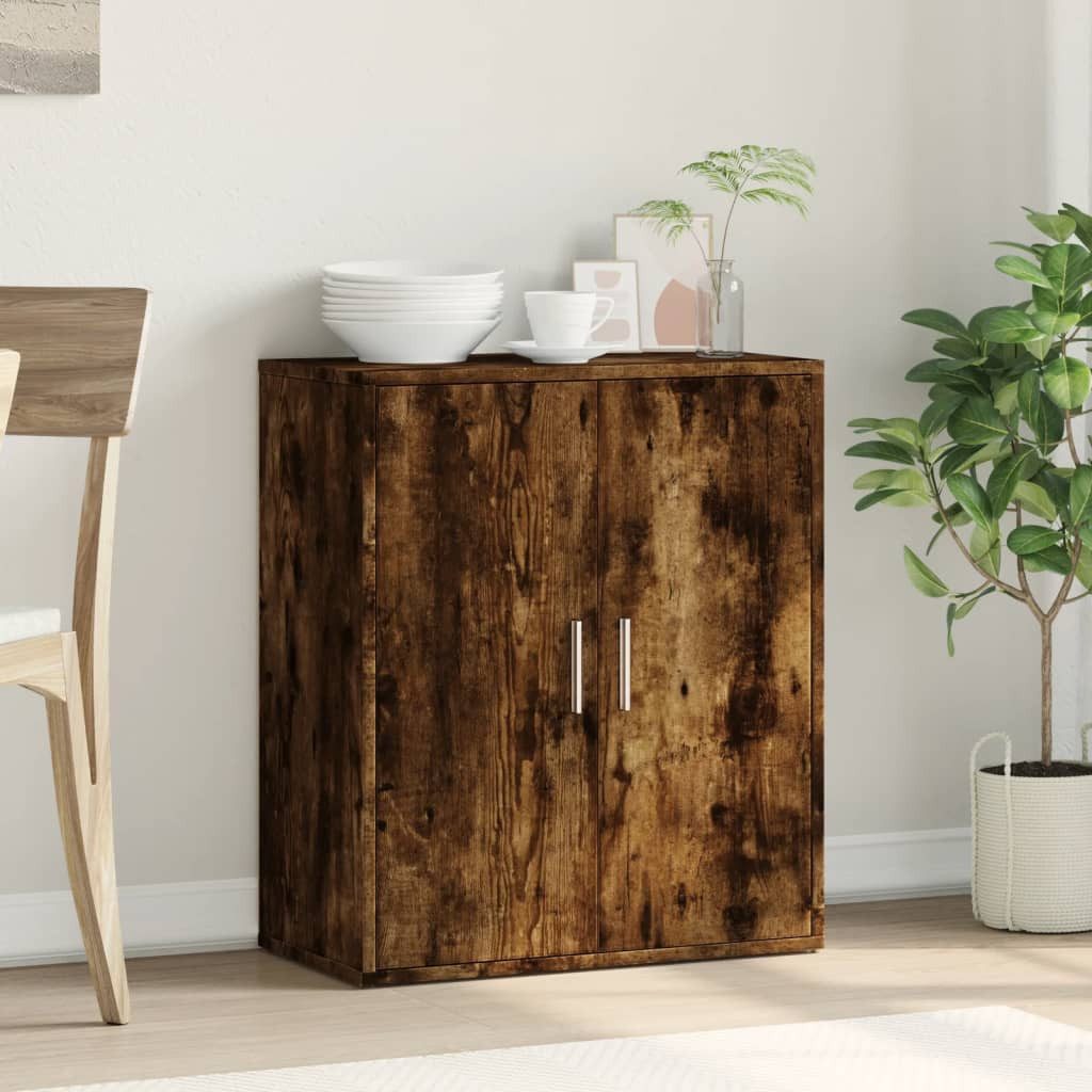 vidaXL Sideboard Sideboard Räuchereiche 60x31x70 cm günstig online kaufen