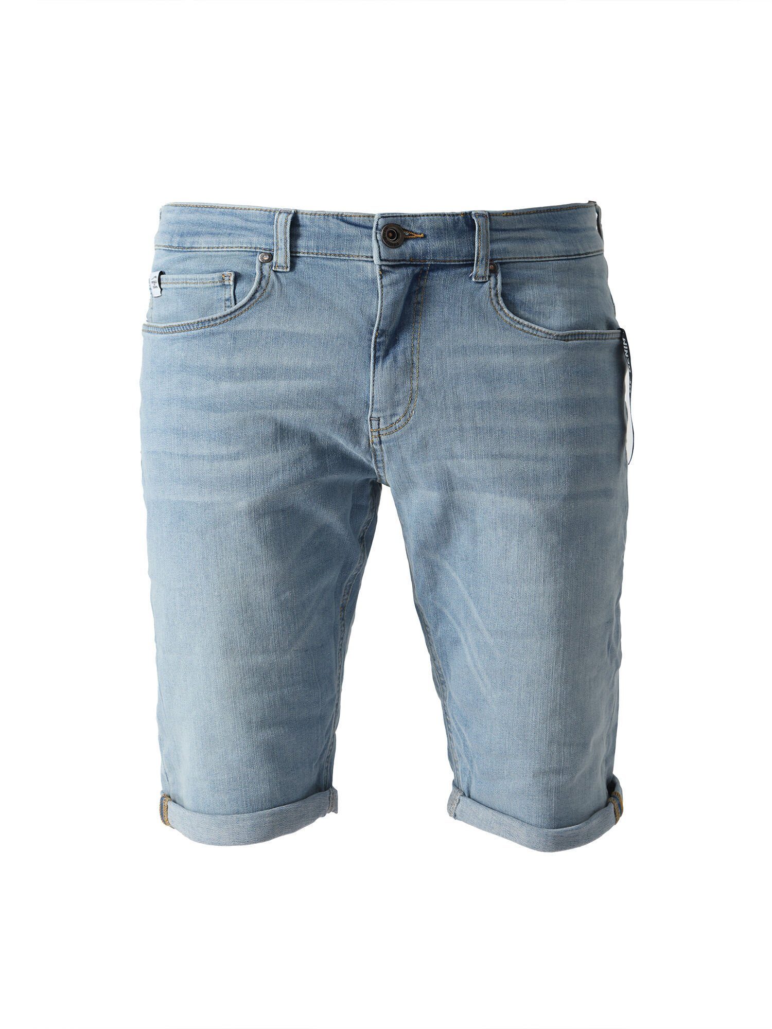 Blue Trevol of Miracle 5 Style Shorts im Denim Paradise Shorts Pocket