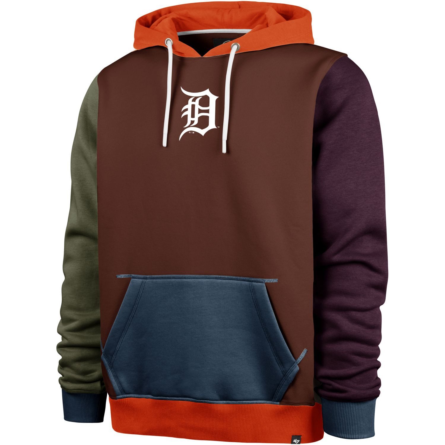 '47 Brand Kapuzenpullover Color BLOCK Detroit Tigers günstig online kaufen