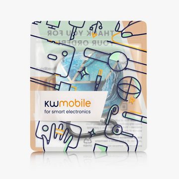kwmobile Kopfhörer-Schutzhülle Hülle für Samsung Galaxy Buds 2 Pro / Buds 2 / Buds Live, Schutzhülle Etui - Kopfhörer Case IMD Cover