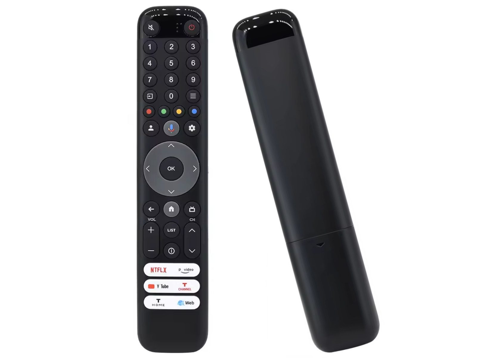 azurano Ersatz für TCL RC833 GUB1 RC813 Universal-Smart-TV-Fernbedienung (Bluetooth, Sprachsteuerung, Sprachsuche, Streaming-Tasten)
