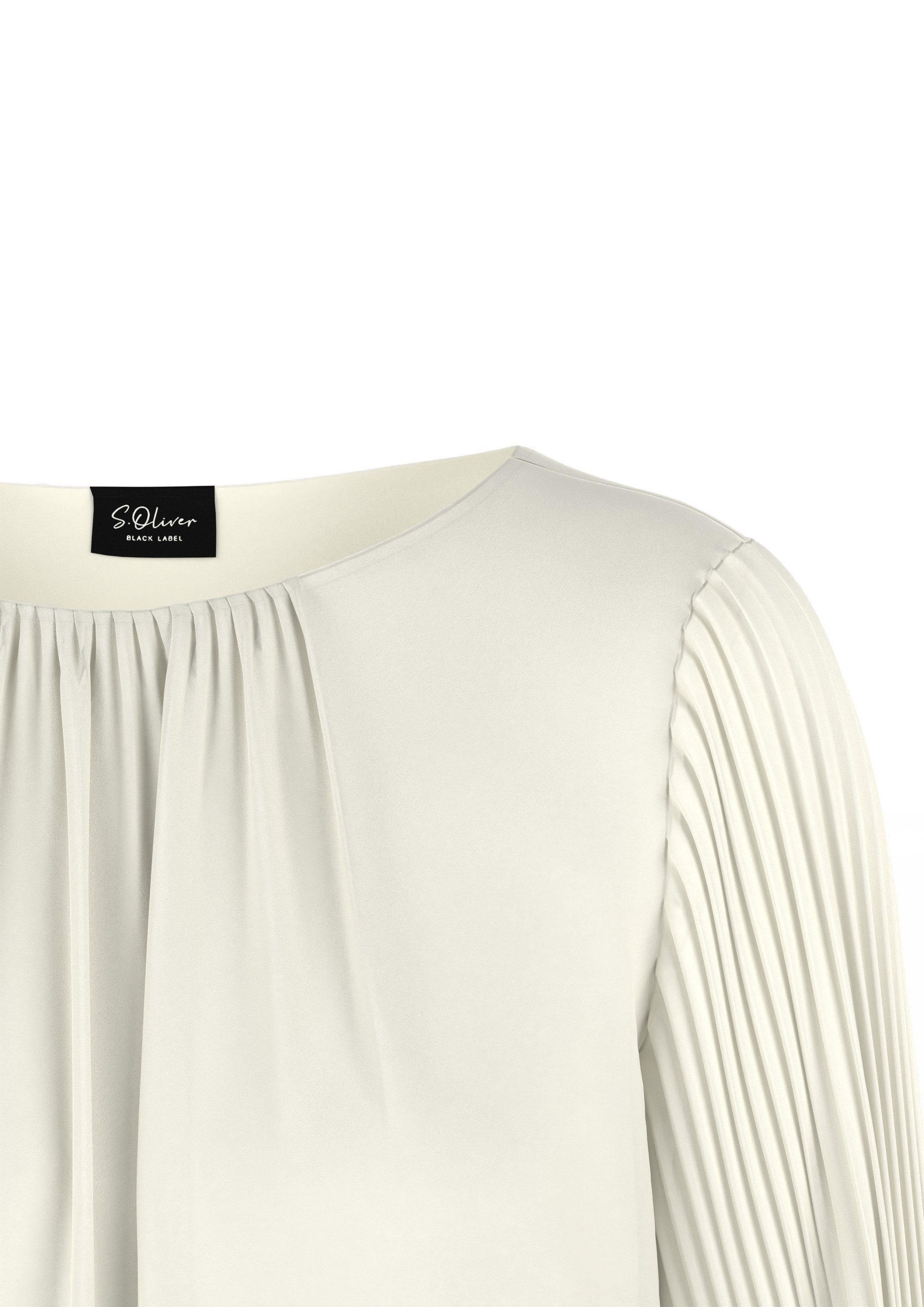 s.Oliver Langarmbluse Bluse Festliche Bluse: Regular günstig online kaufen