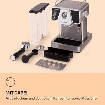 Klarstein Espressomaschine Libeica, 1.8l Kaffeekanne