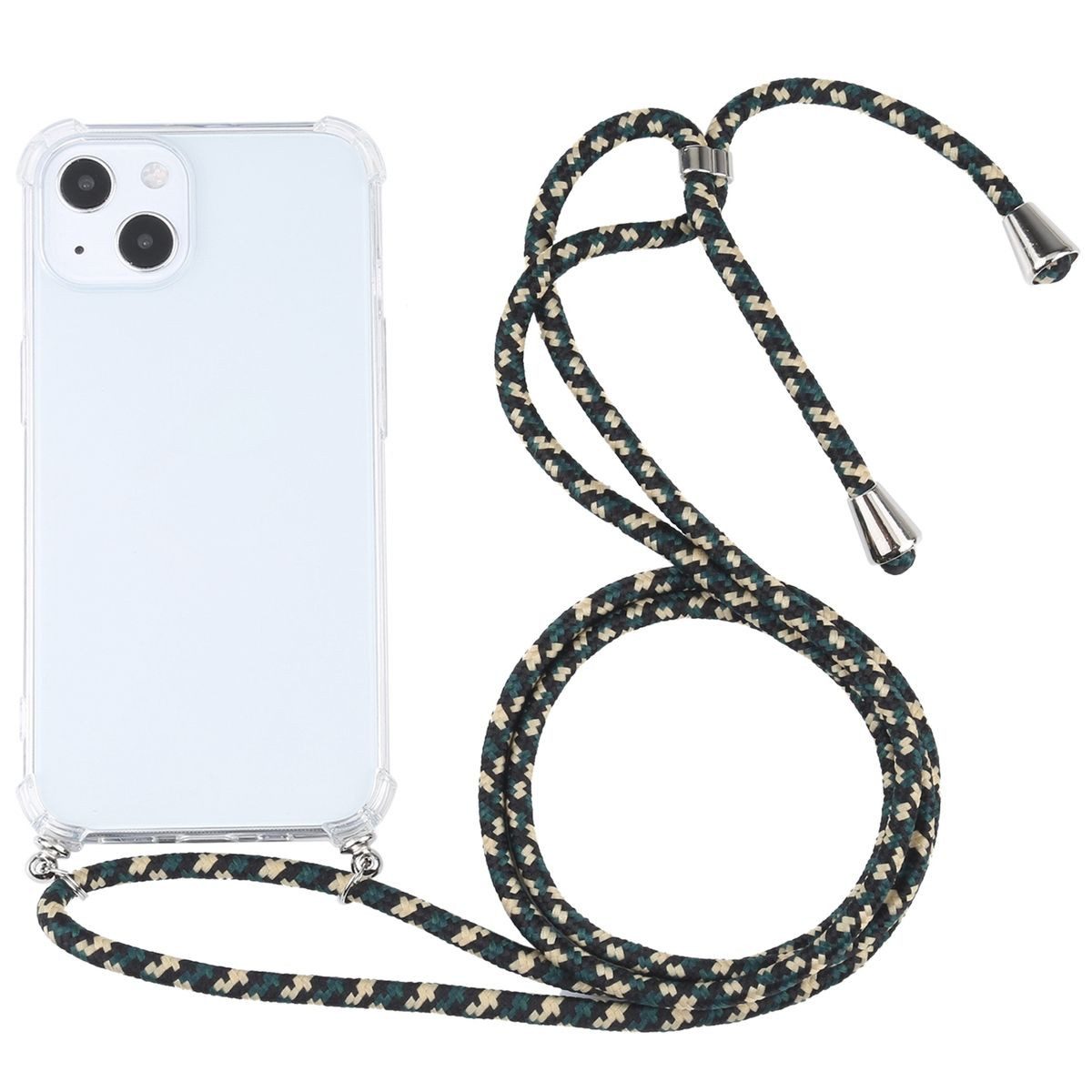 König Design Handyhülle Apple iPhone 13 mini, Handykette Schutzhülle Case Cover Backcover Etuis