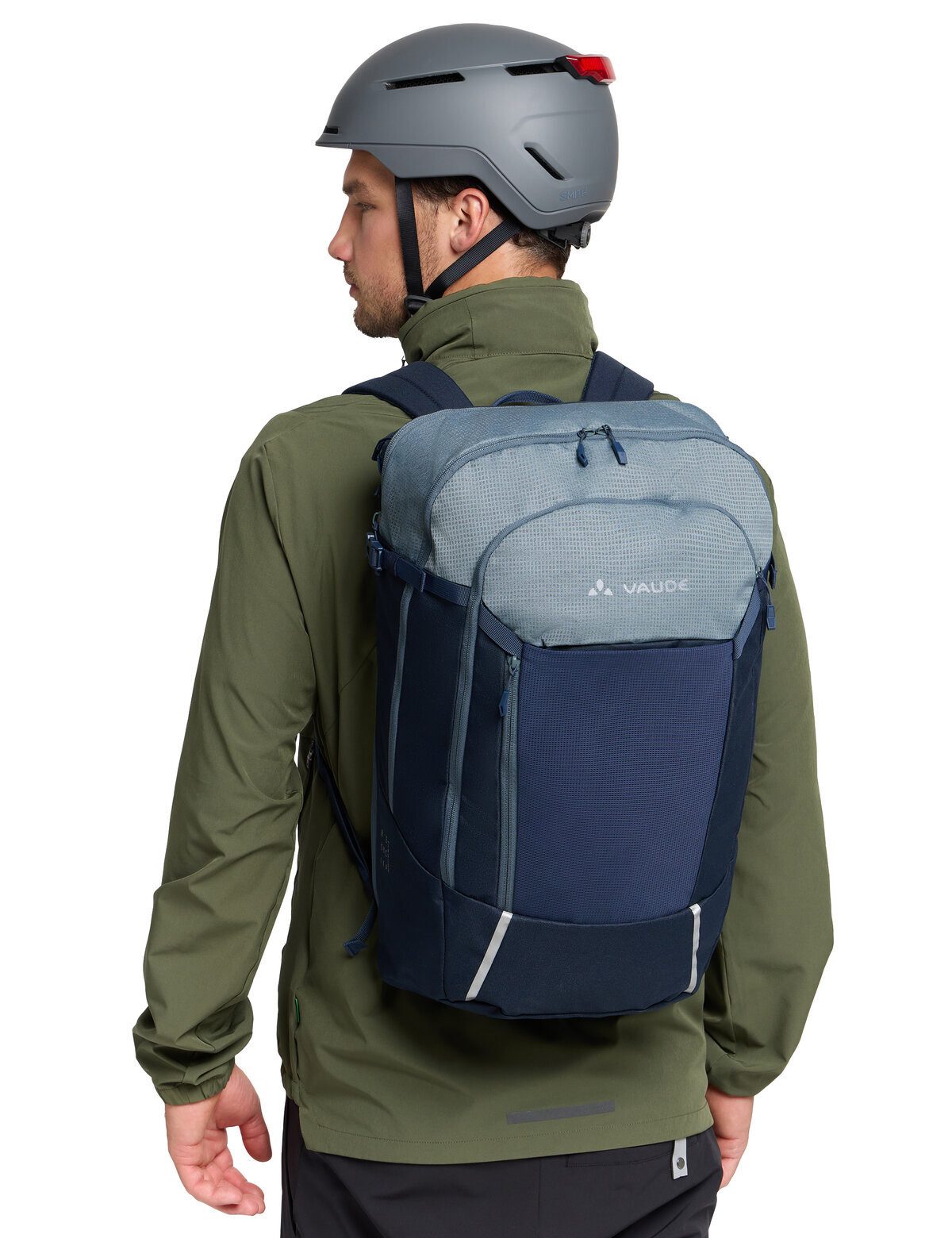 VAUDE Gepäckträgertasche Cycle 28 II (1-tlg., 1), 2in1 Rucksack Fahrradtasche