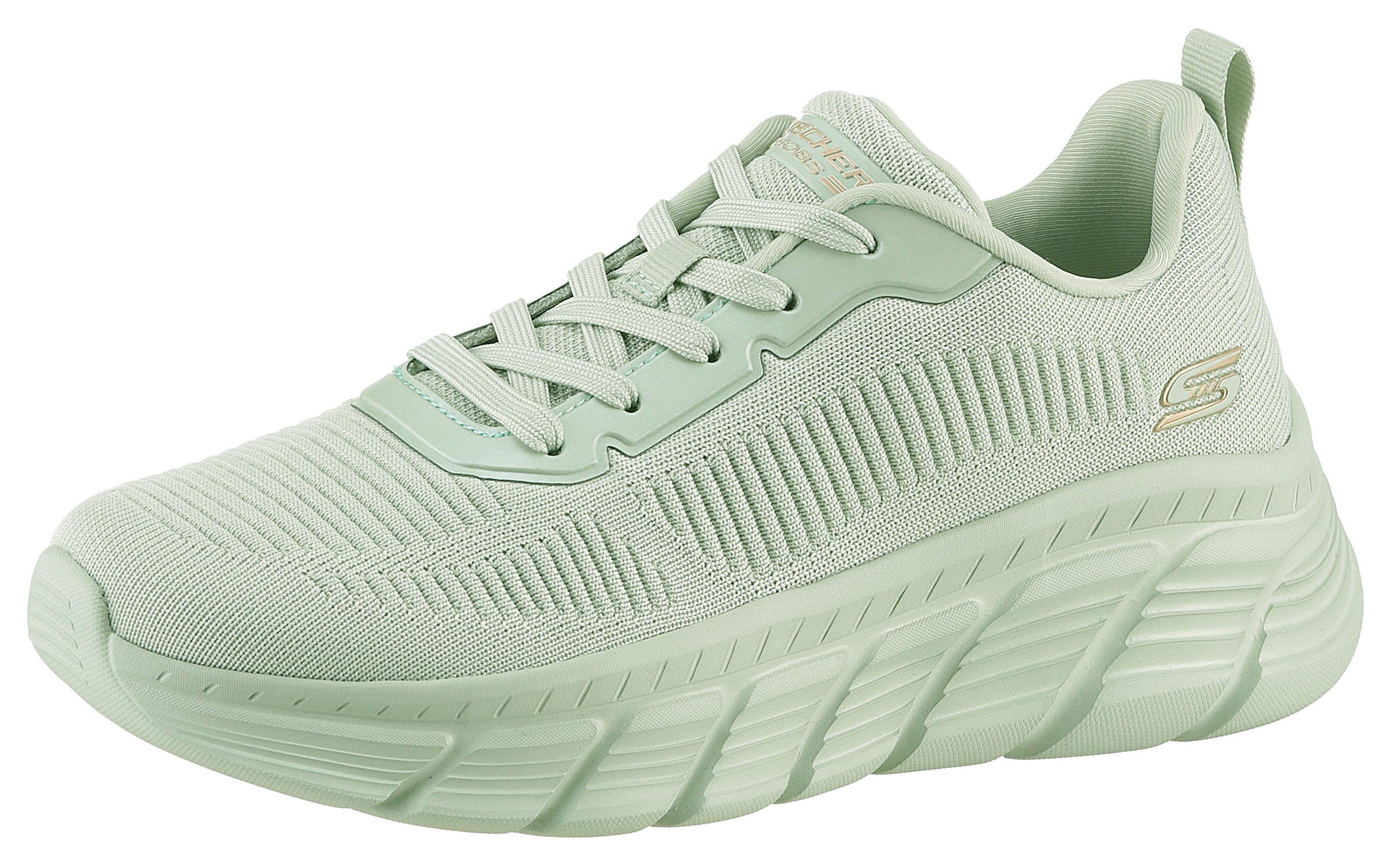 Skechers BOBS B FLEX HI-FLYING HI Sneaker, Trainingsschuh, Schnürschuh, Freizeitschuh in veganer Verarbeitung