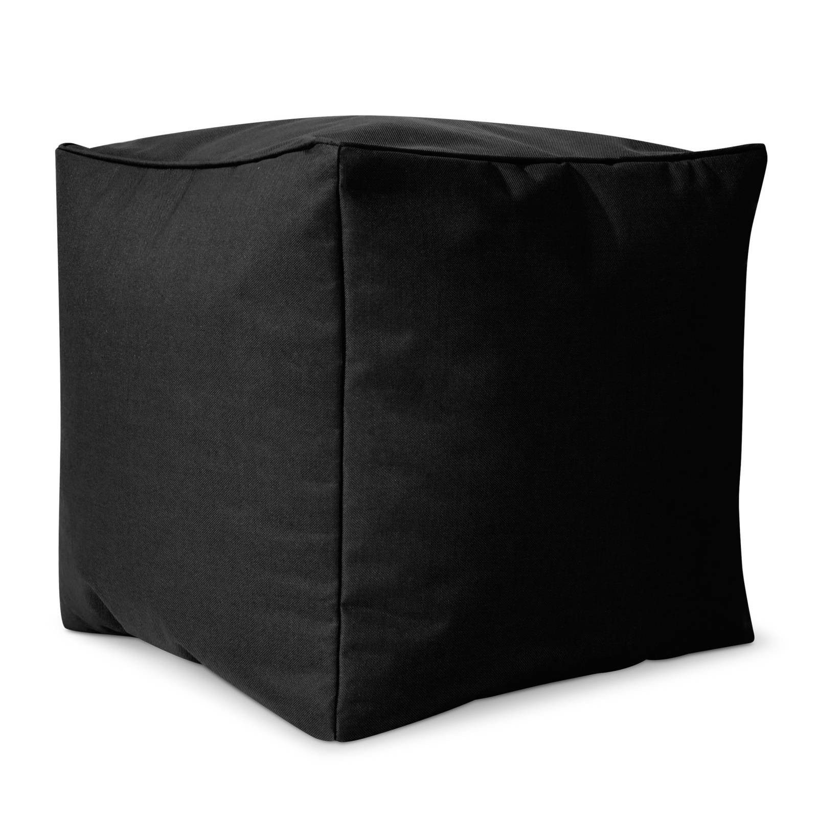 Green Bean Sitzsack Sitzsack-Hocker Pouf Cube 40x40x40cm (Hocker 40x40x40cm mit EPS-Perlen Füllung, Fußhocker Fußkissen Sitz-Pouf für Sitzsäcke), Bodenkissen für Kinder und Erwachsene - Sitzkissen Sitzhocker