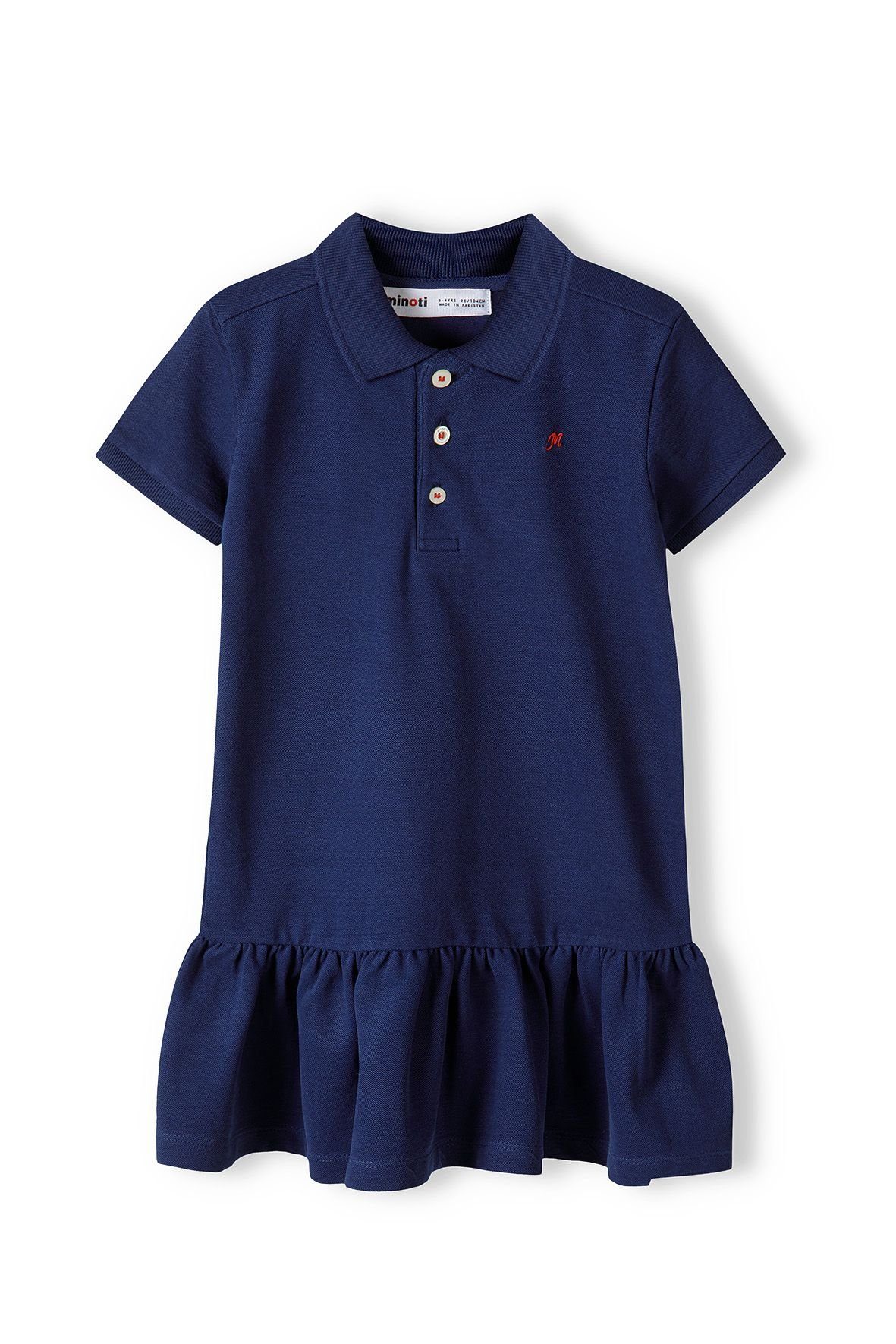 MINOTI Polokleid (12m-14y) Dunkelblau Polokleid