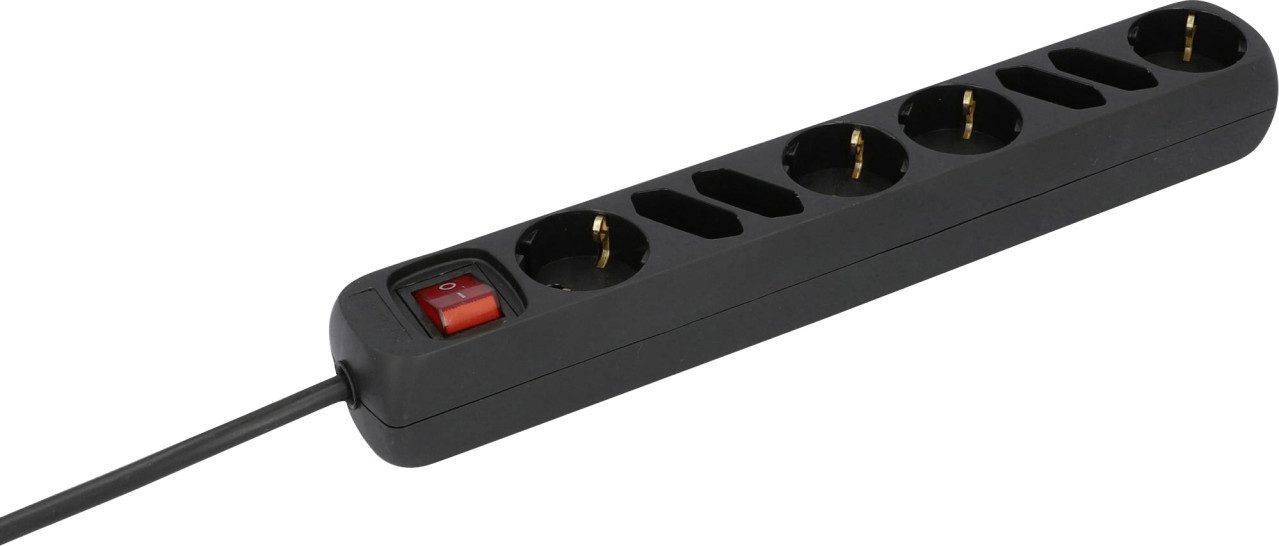 UNITEC Unitec Розеткиleiste 4+4-fach 1,4m mit Розеткиleiste