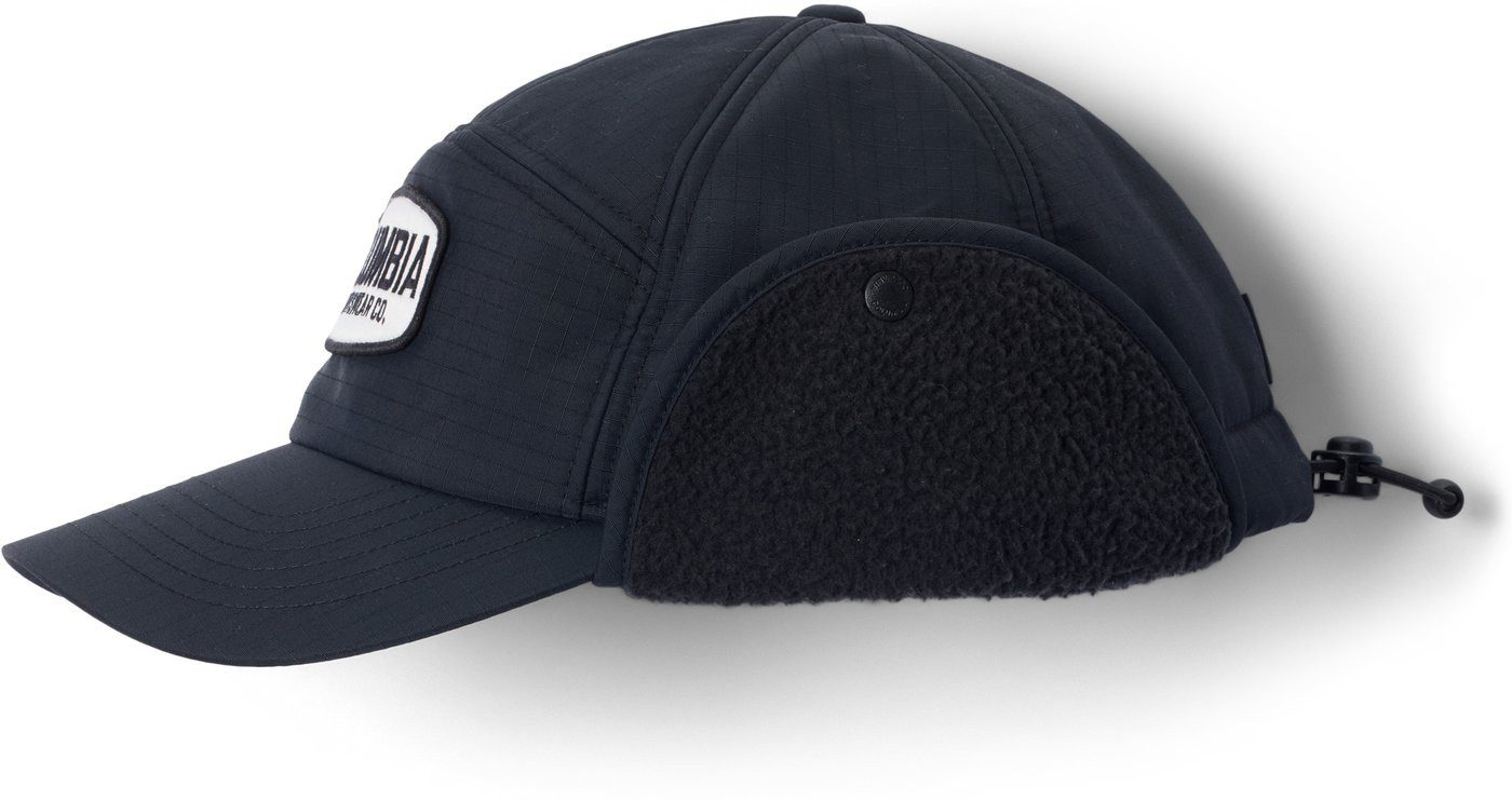 Columbia Strickmütze Landroamer Ear Flap Cap BLACK, WORKING BADGE