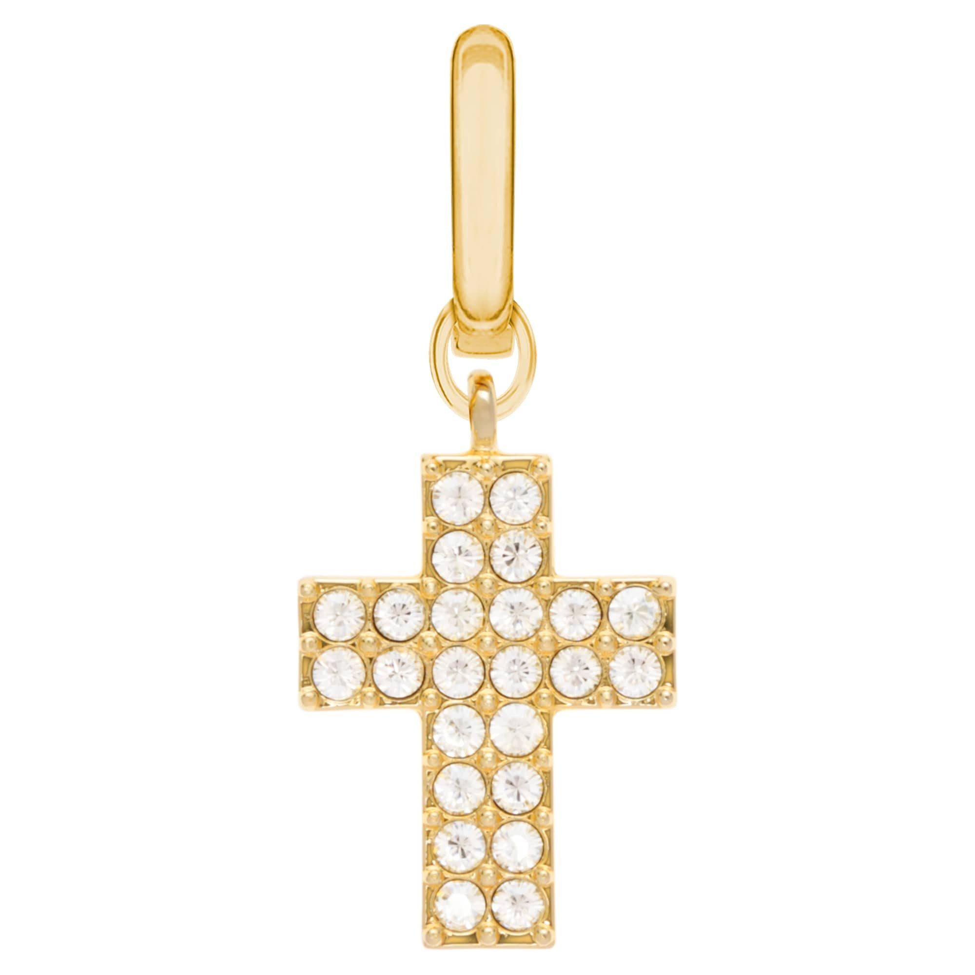 Swarovski Kreuzanhänger Gold Cross
