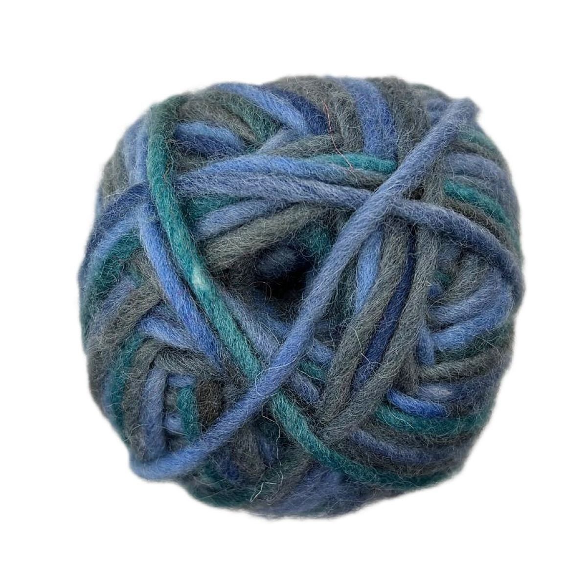 Gründl FiluBlu Strick +Filz Color Häkelwolle, (für das Filzen in der Waschmaschine geeigenet, 1 Knäuel), stabil