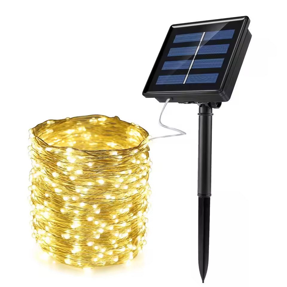 Montegoni LED-Streifen LED Solar Lichterkette Außen günstig online kaufen