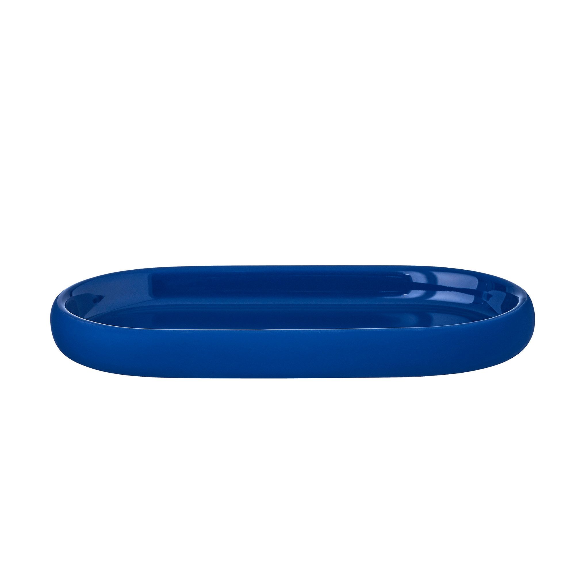 blomus Tablett -SONO- Ablageschale: Hochwertige Keramik mit Soft-Touch-Oberfläche, Keramik, Keramik, Silikon, Soft-Touch-Oberfläche, Innen glasiert, Pflegeleicht