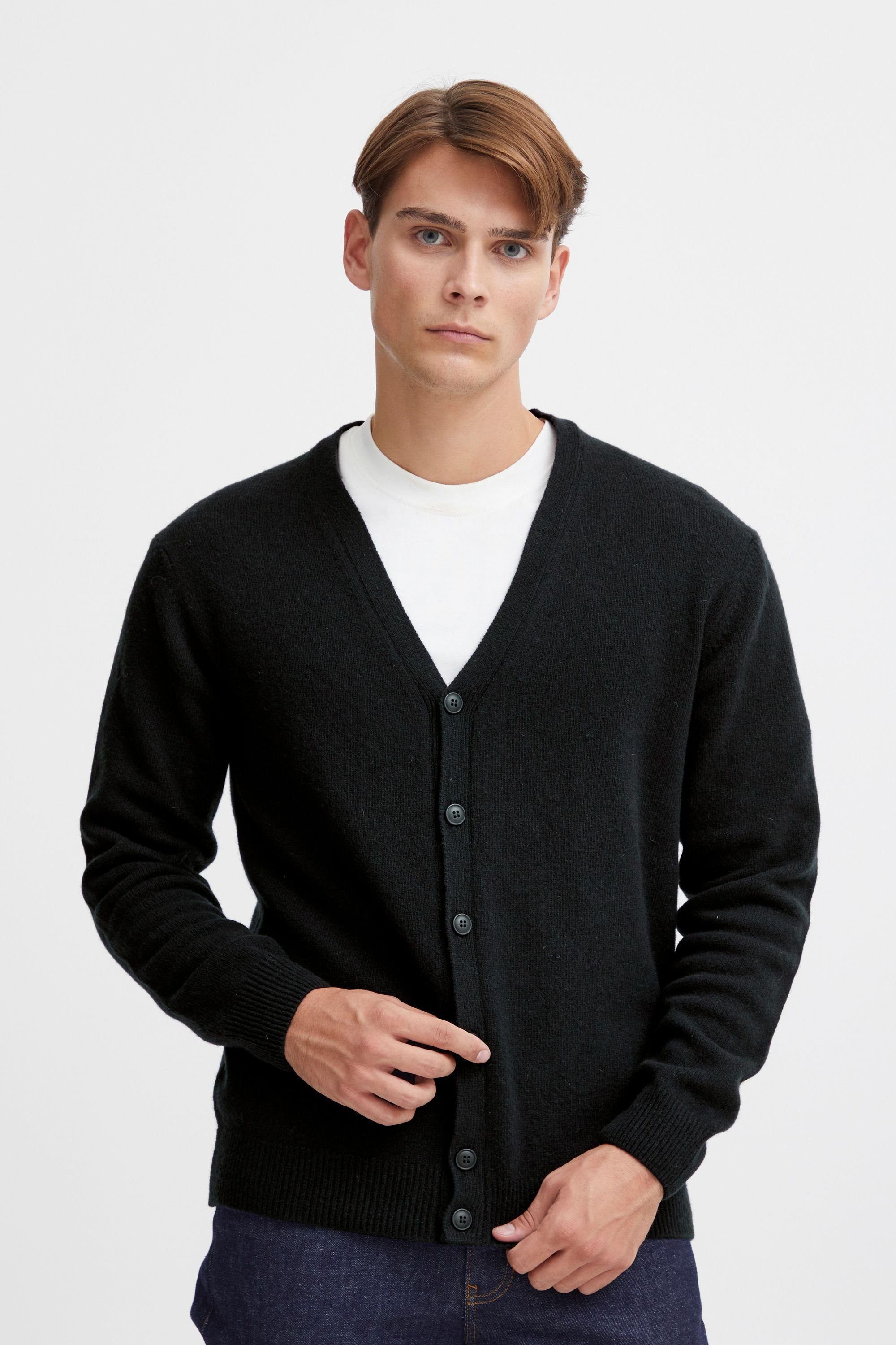 Casual Friday Strickjacke CFKarl lambswool cardigan - 20504796 Dark Navy (194013)