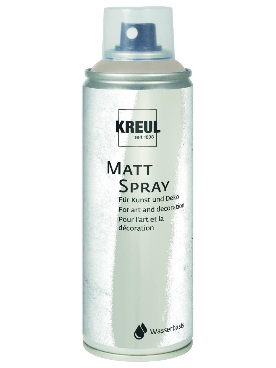 Kreul Sprühfarbe Kreul Matt Spray silber 200 ml